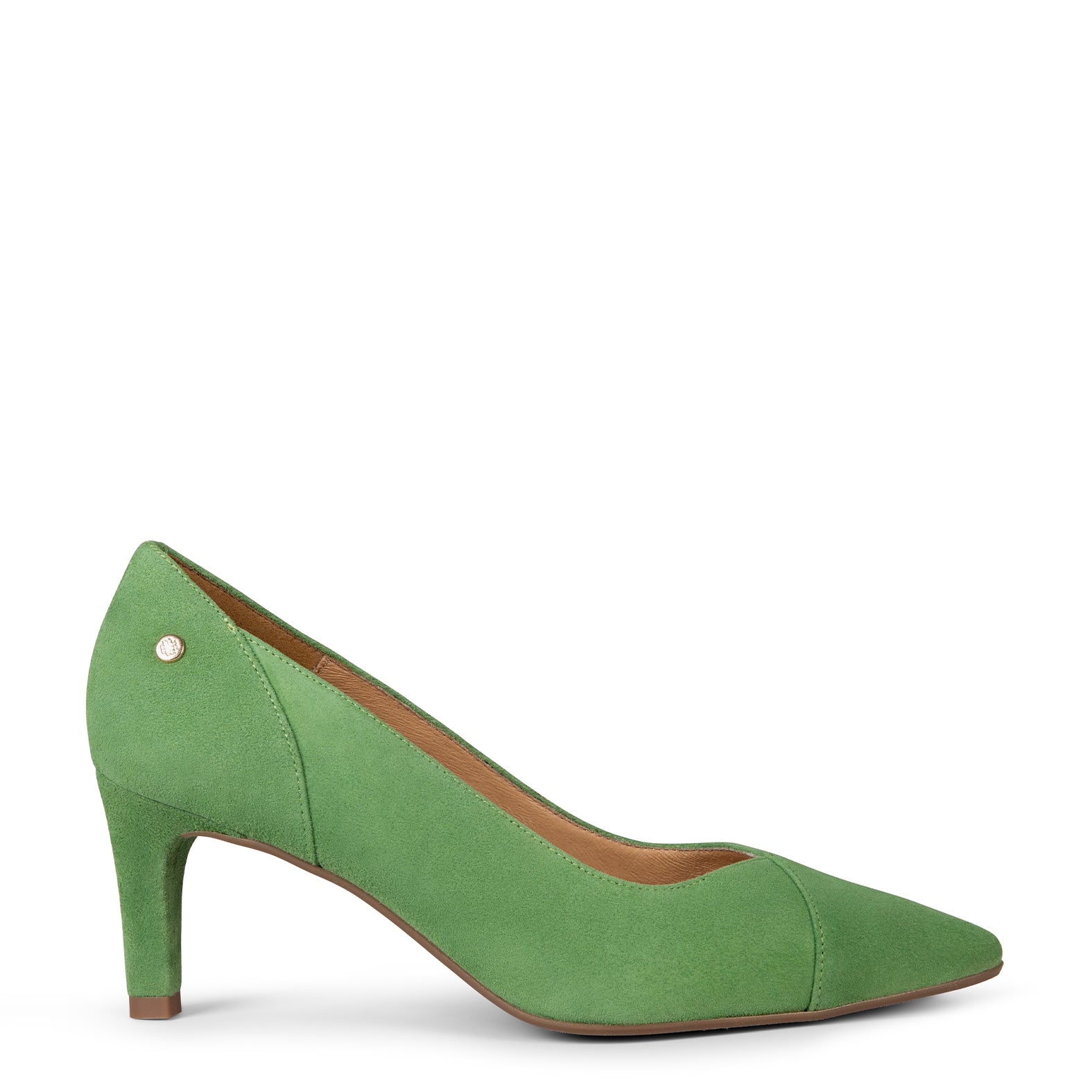 GLAM S - Zapatos de salón de tacón bajo VERDE - miMaO ®