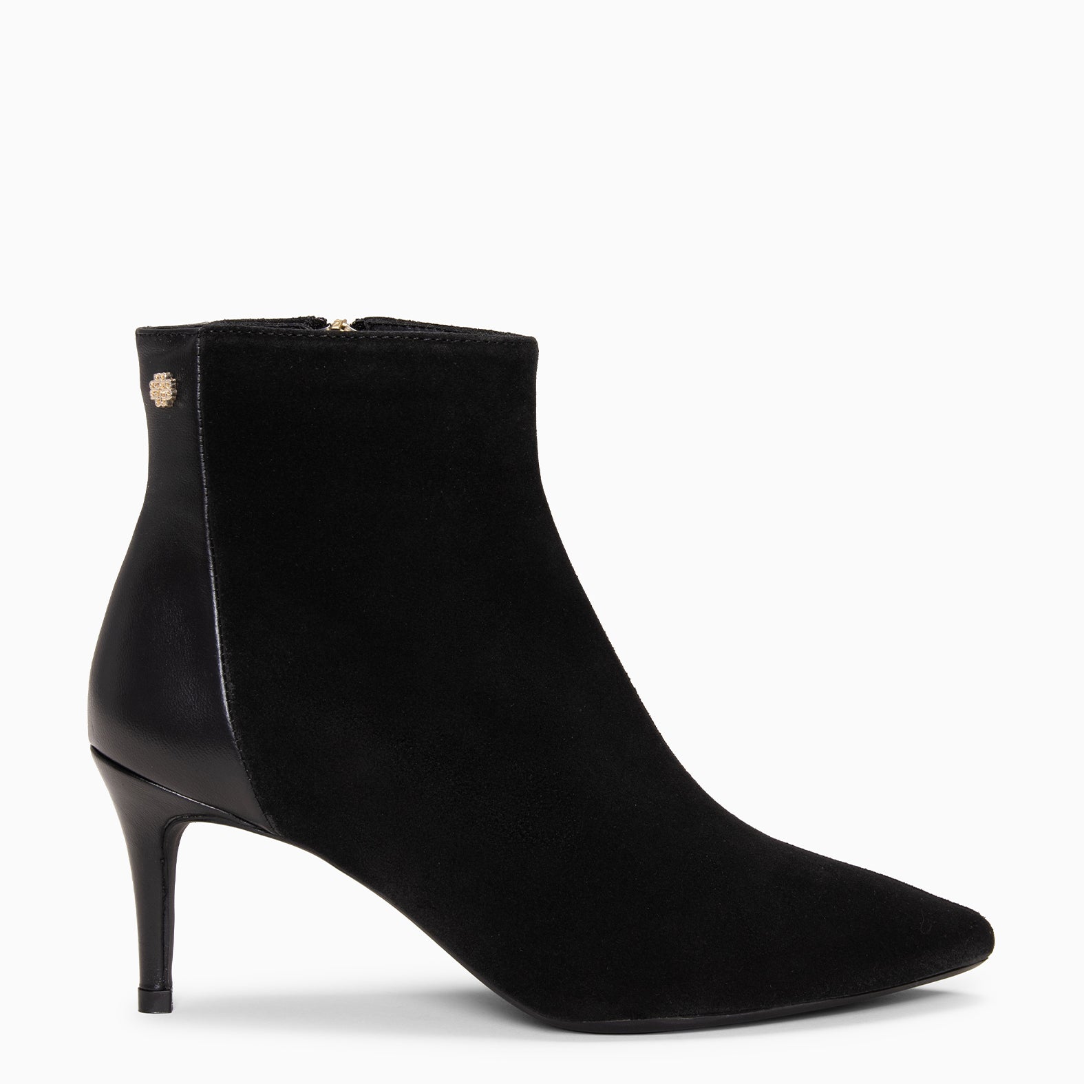 NIGHT - Botines elegantes de tacón fino NEGRO - miMaO ®