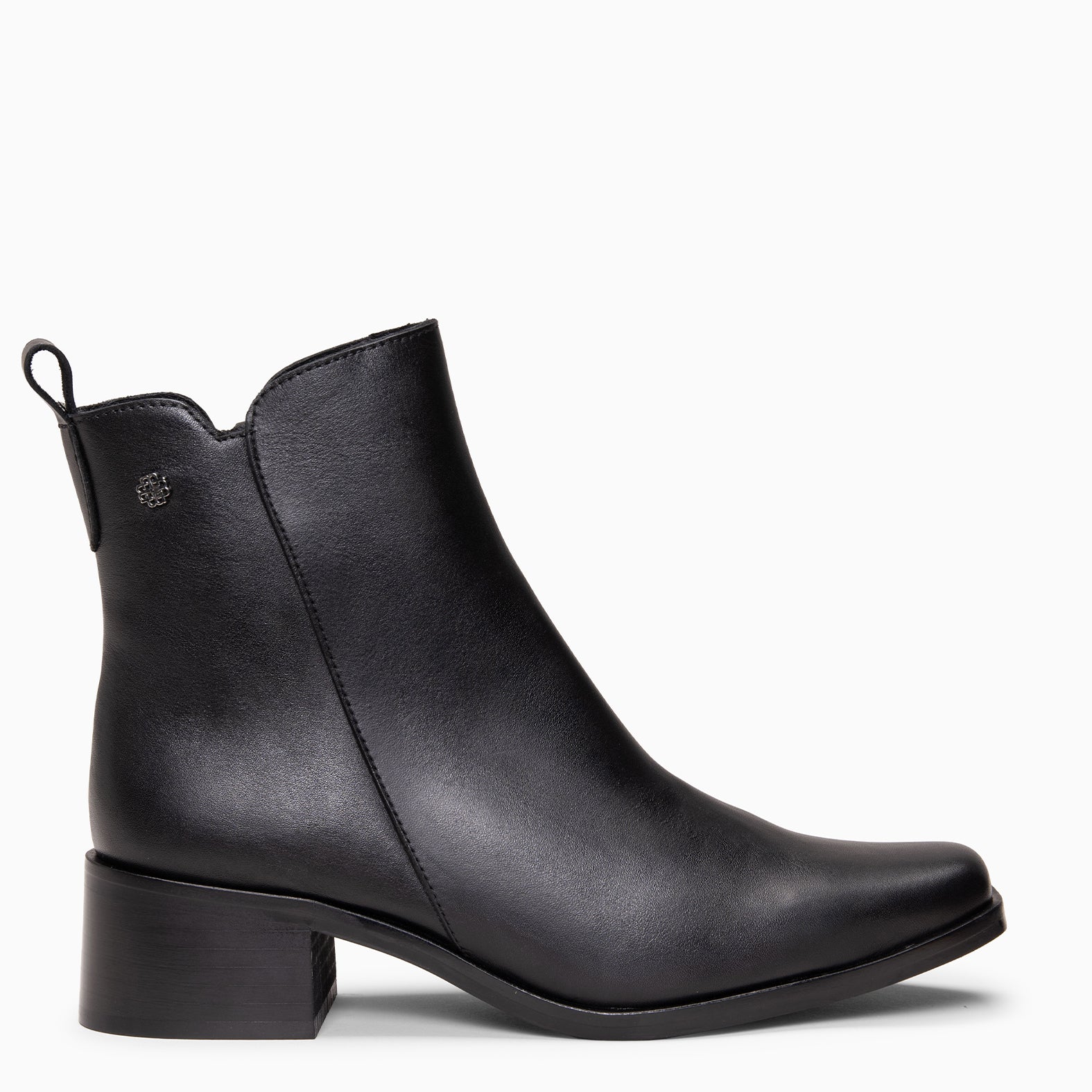 BERLIN - Botines bajos de mujer de piel NEGRO - miMaO ®