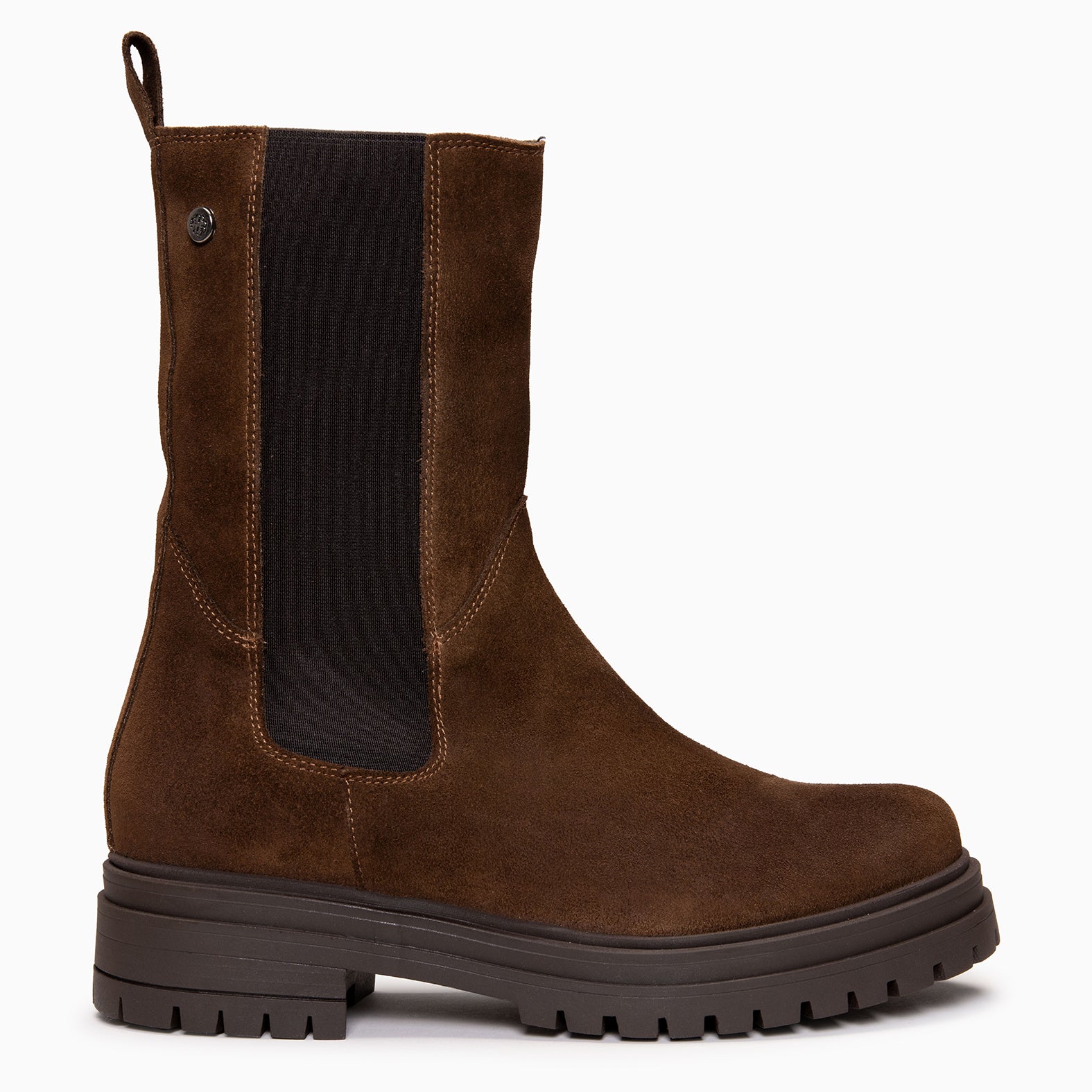 MARTE - Botines Chelsea con suela track MARRON - miMaO ®