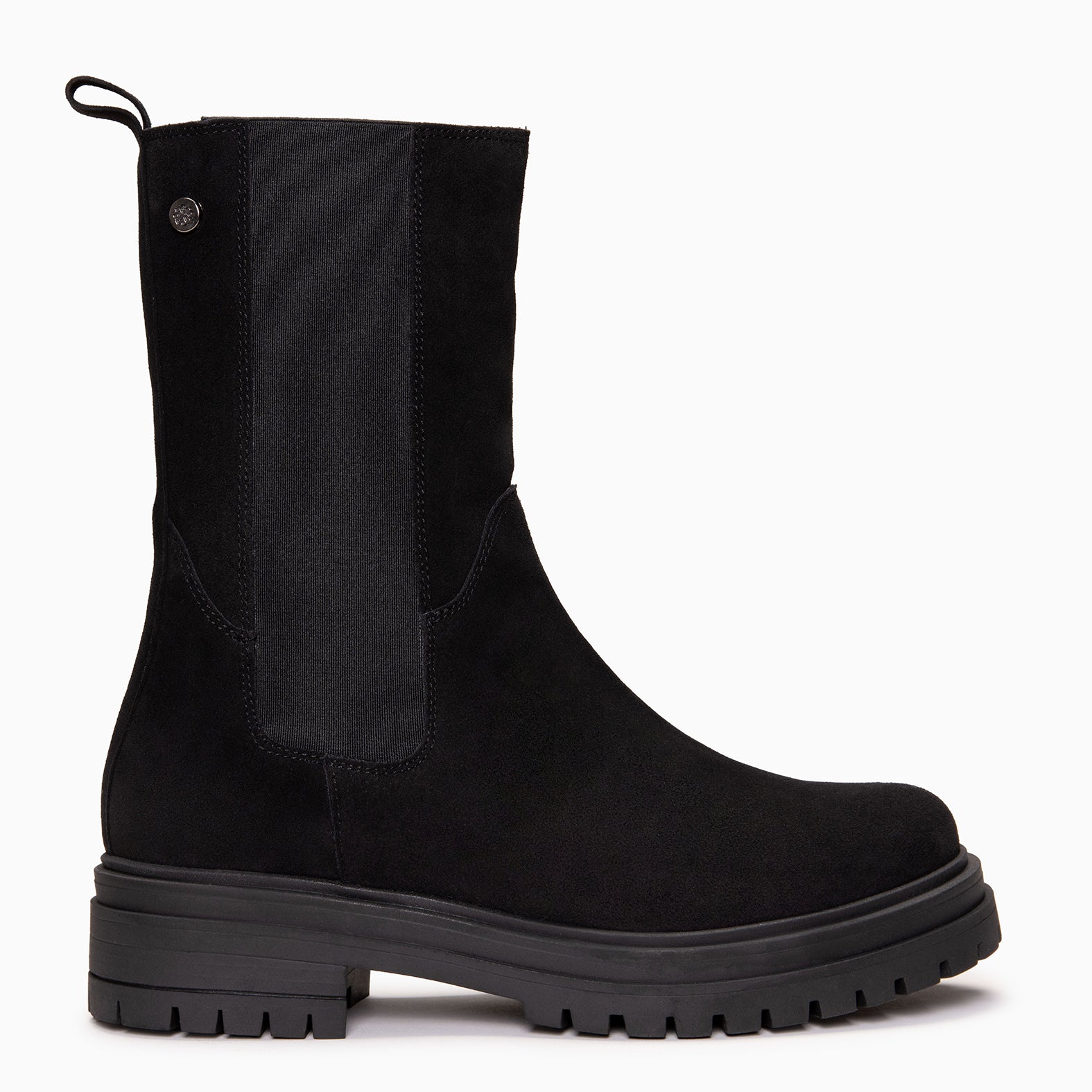 MARTE - Botines Chelsea con suela track NEGRO - miMaO ®