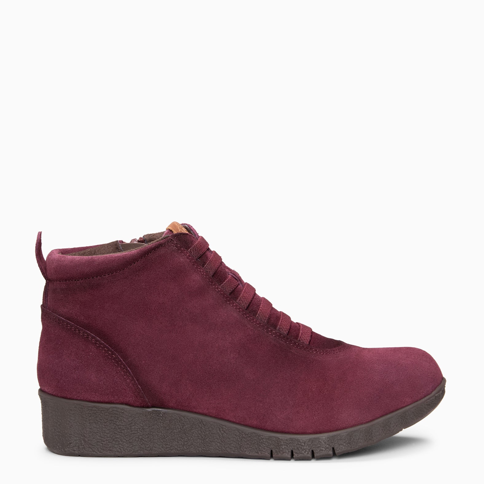 FLEXY - Zapatillas BURDEOS abotinadas - miMaO ®