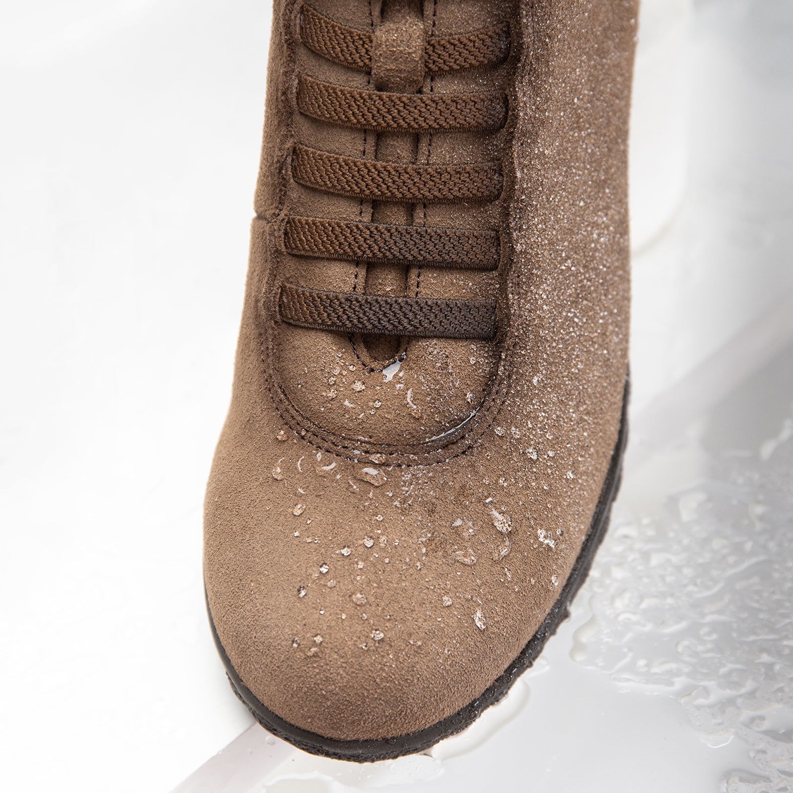 FLEXY - Zapatillas BURDEOS abotinadas - miMaO ®
