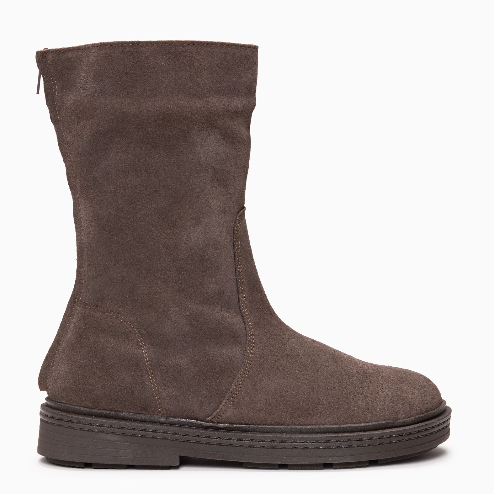 SNOW - Botines forrados de piel MARRON - miMaO ®