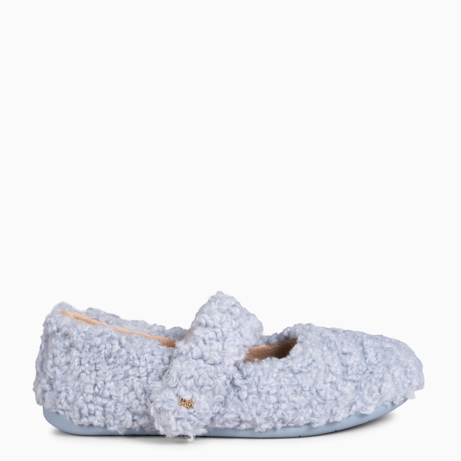 COZY DREAMS - Zapatillas de estar por casa con velcro CIELO - miMaO ®