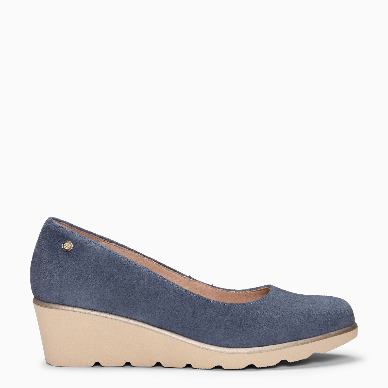 IRIS - Bailarina con cuña JEANS - miMaO ®
