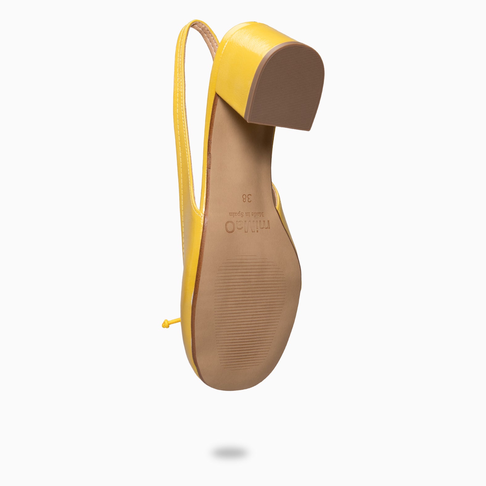DOROTHY - Zapatos de tacón destalonado Baresoft AMARILLO - miMaO ®