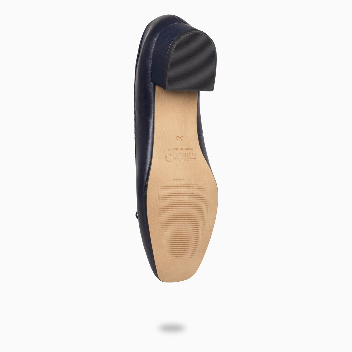 OPERA – NAVY ballerina with heel