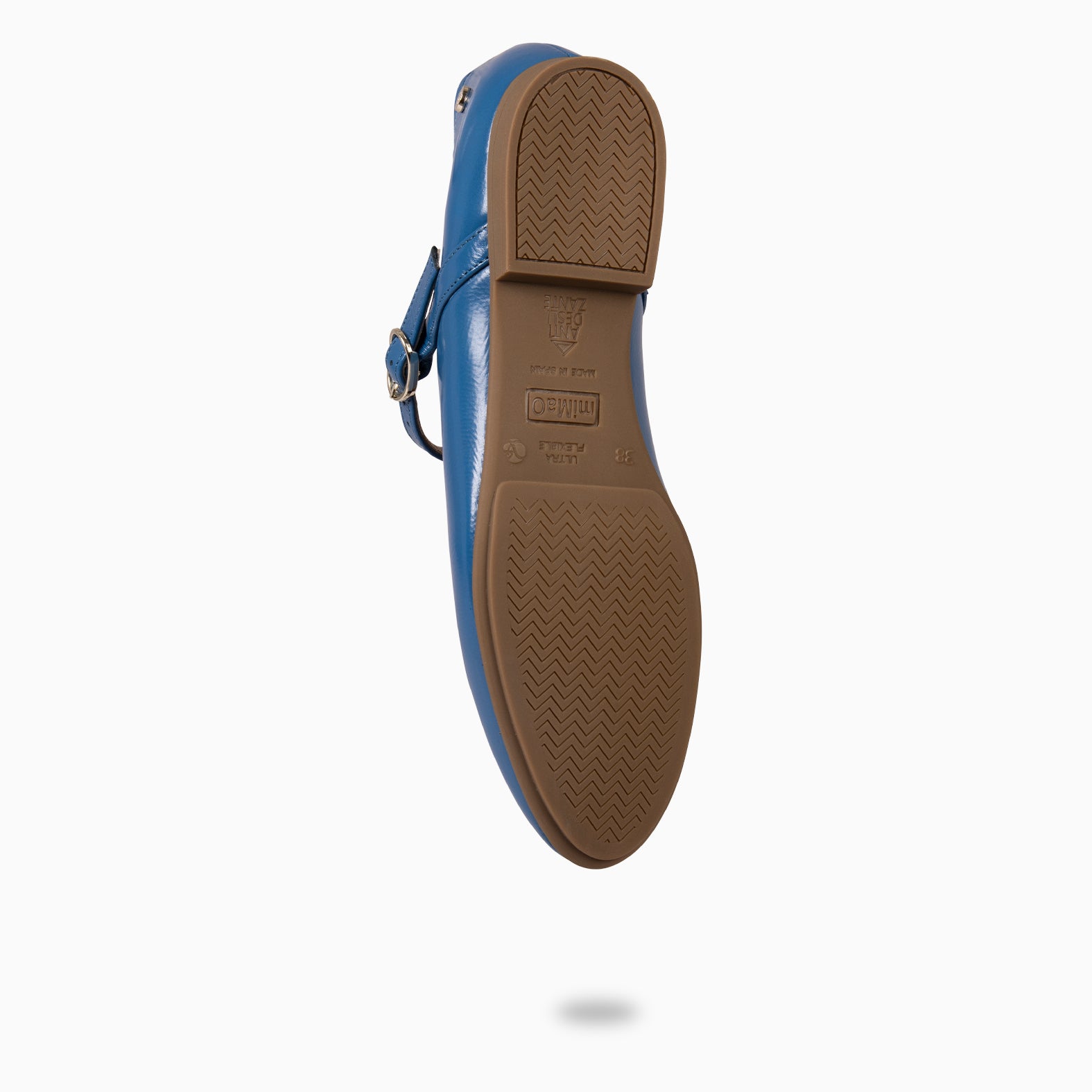 ROSALIE - Merceditas con puntera redonda AZUL - miMaO ®
