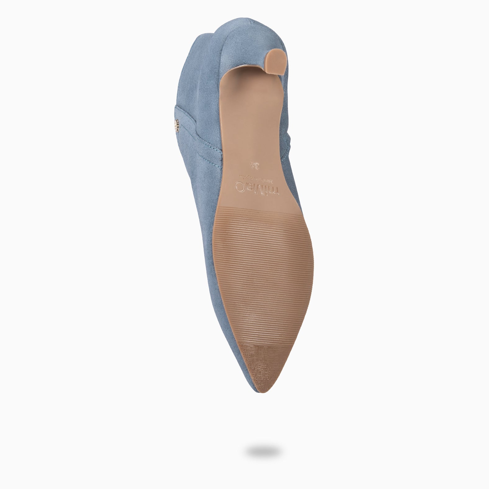 LORD – Botines tacón bajo AZUL - miMaO ®