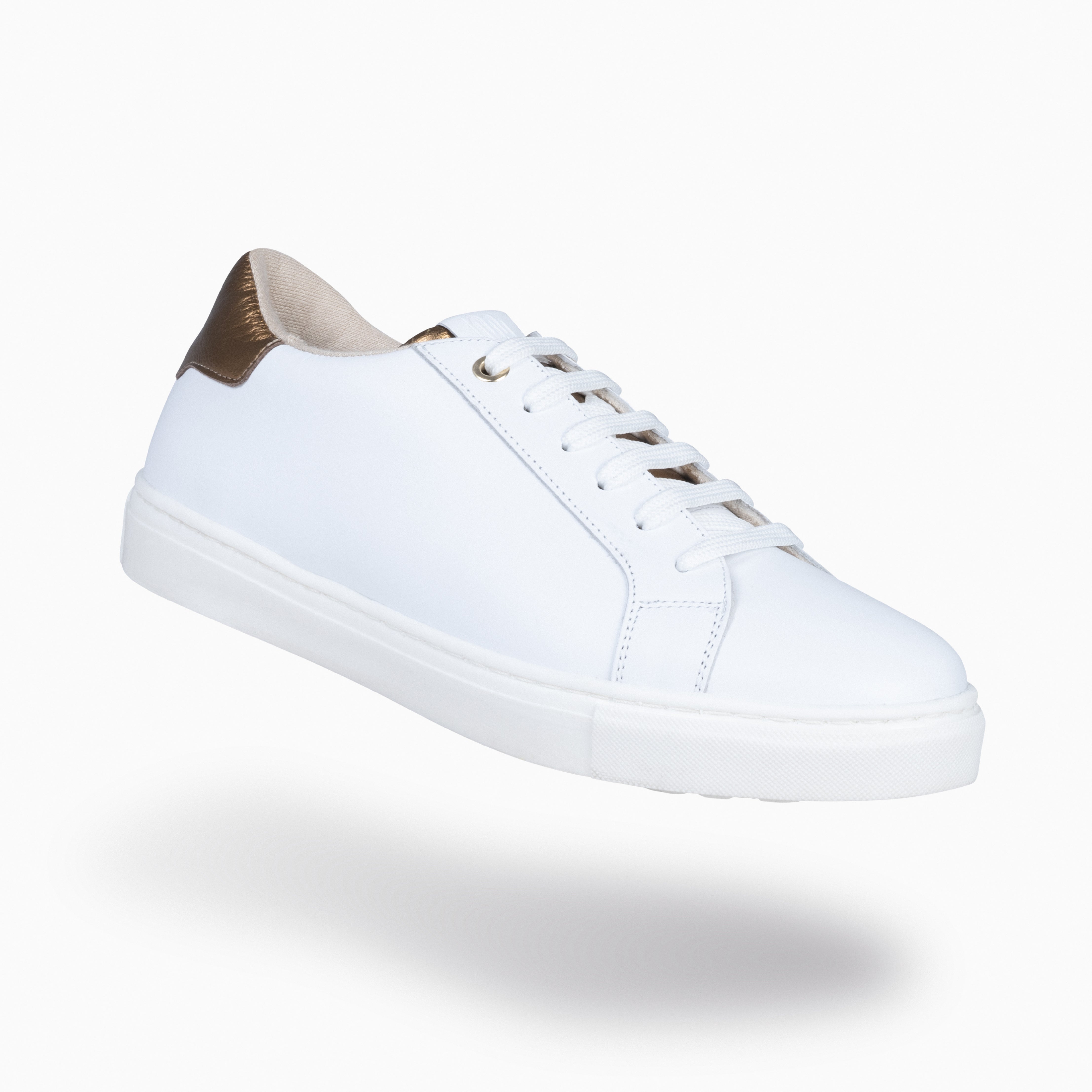 SNEAKER - Zapatillas Casual de Mujer BLANCO BRONCE - miMaO ®