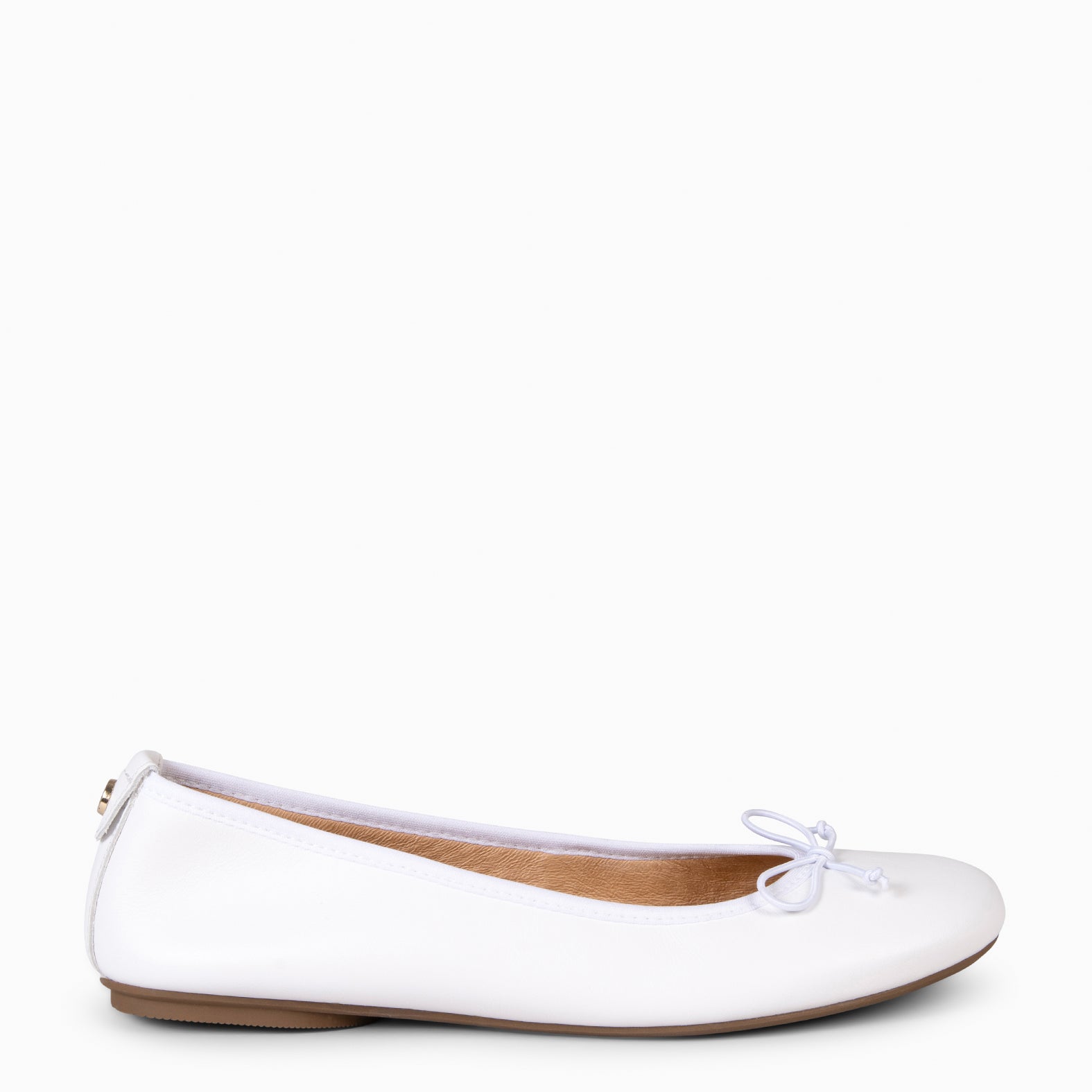 CAMPANILLA - BAILARINA ESTILO BAREFOOT BLANCO - miMaO ®