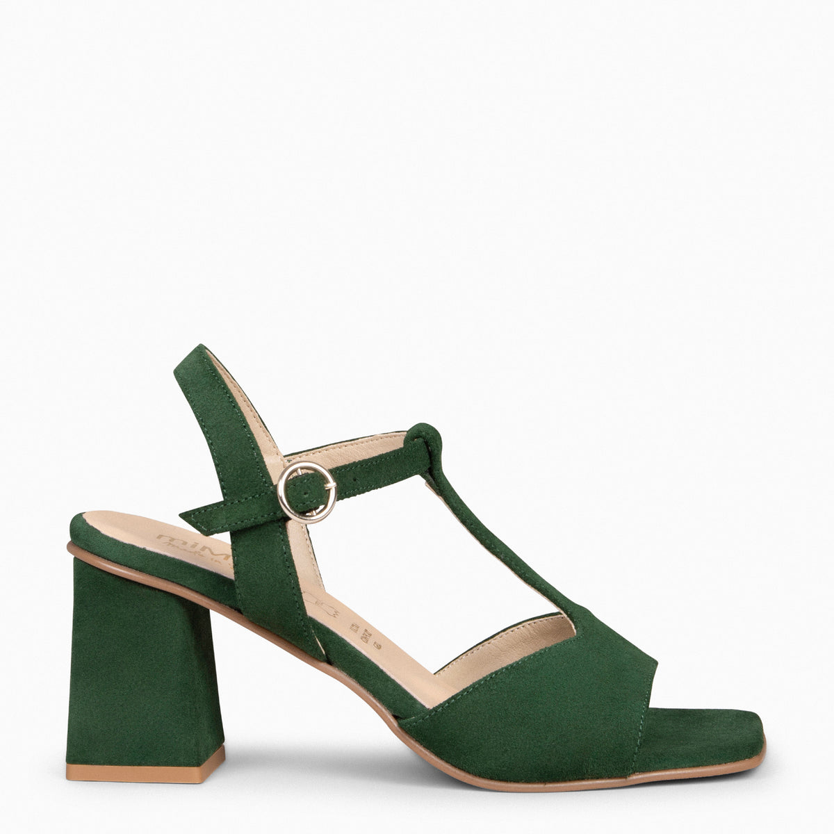 ITAKA – GREEN HEELED SANDAL