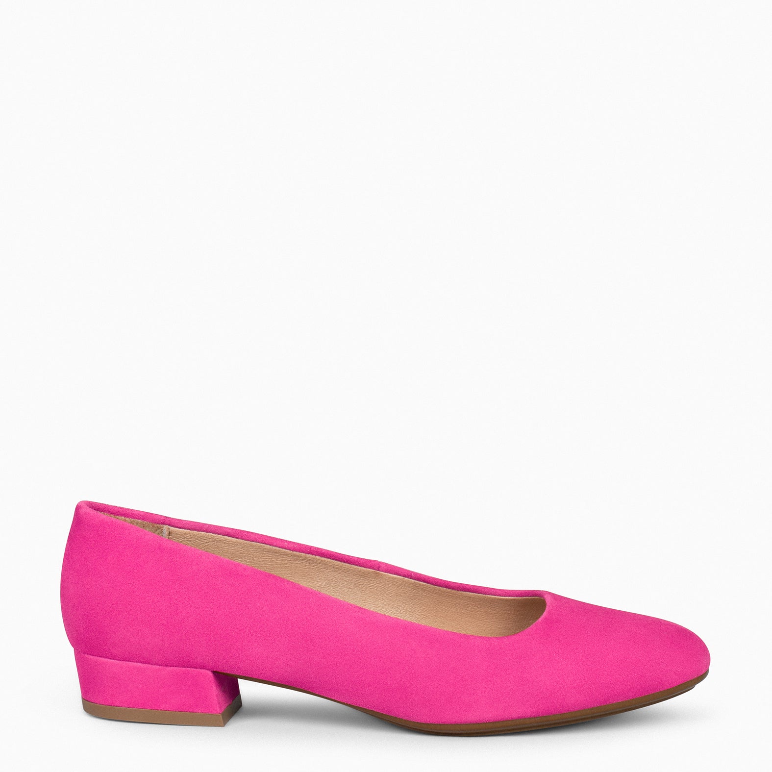 URBAN XS - Zapatos de tacón bajo de ante BUGANVILLA - miMaO ®