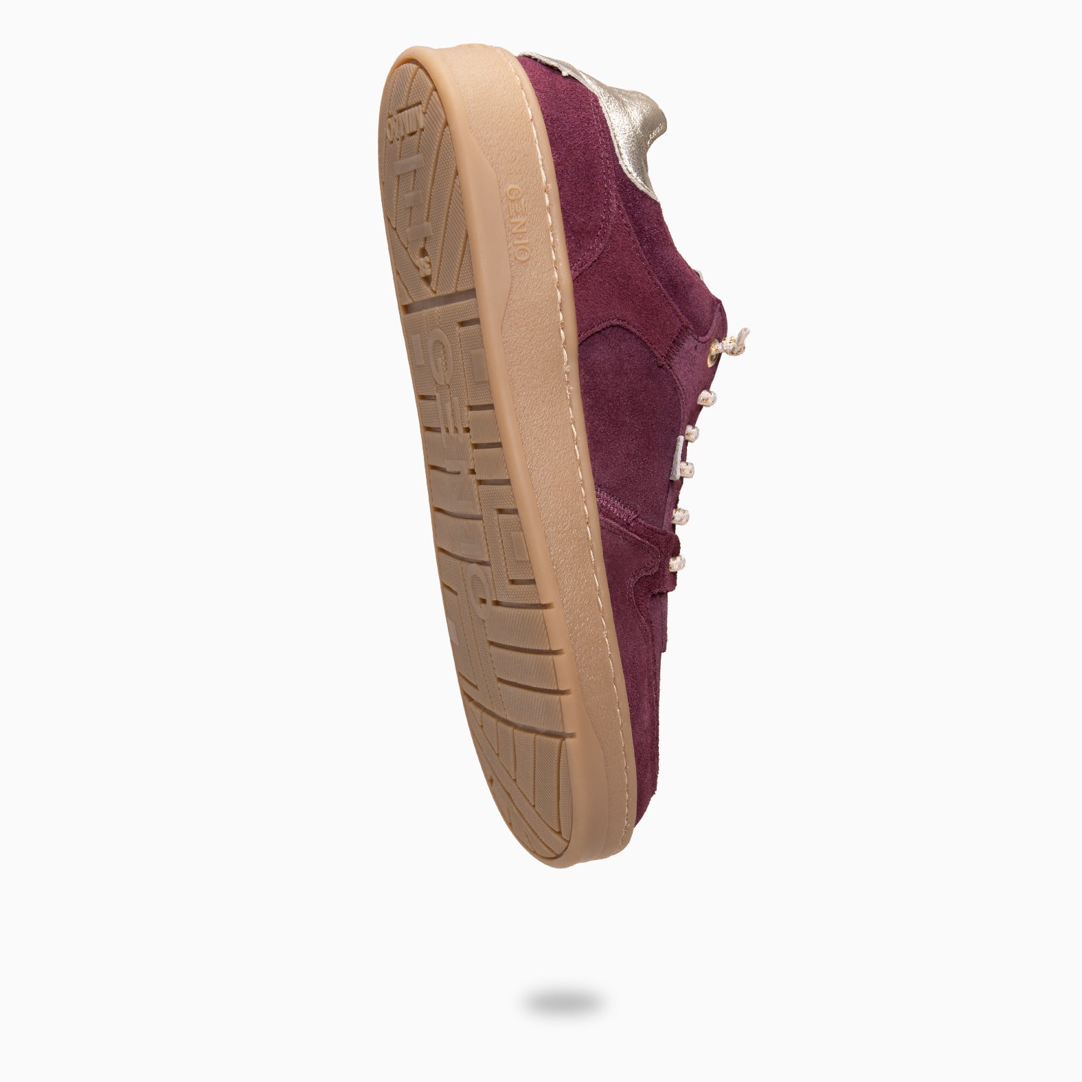 GENIO - Baskets Baresoft à lacets élastiques BORDEAUX