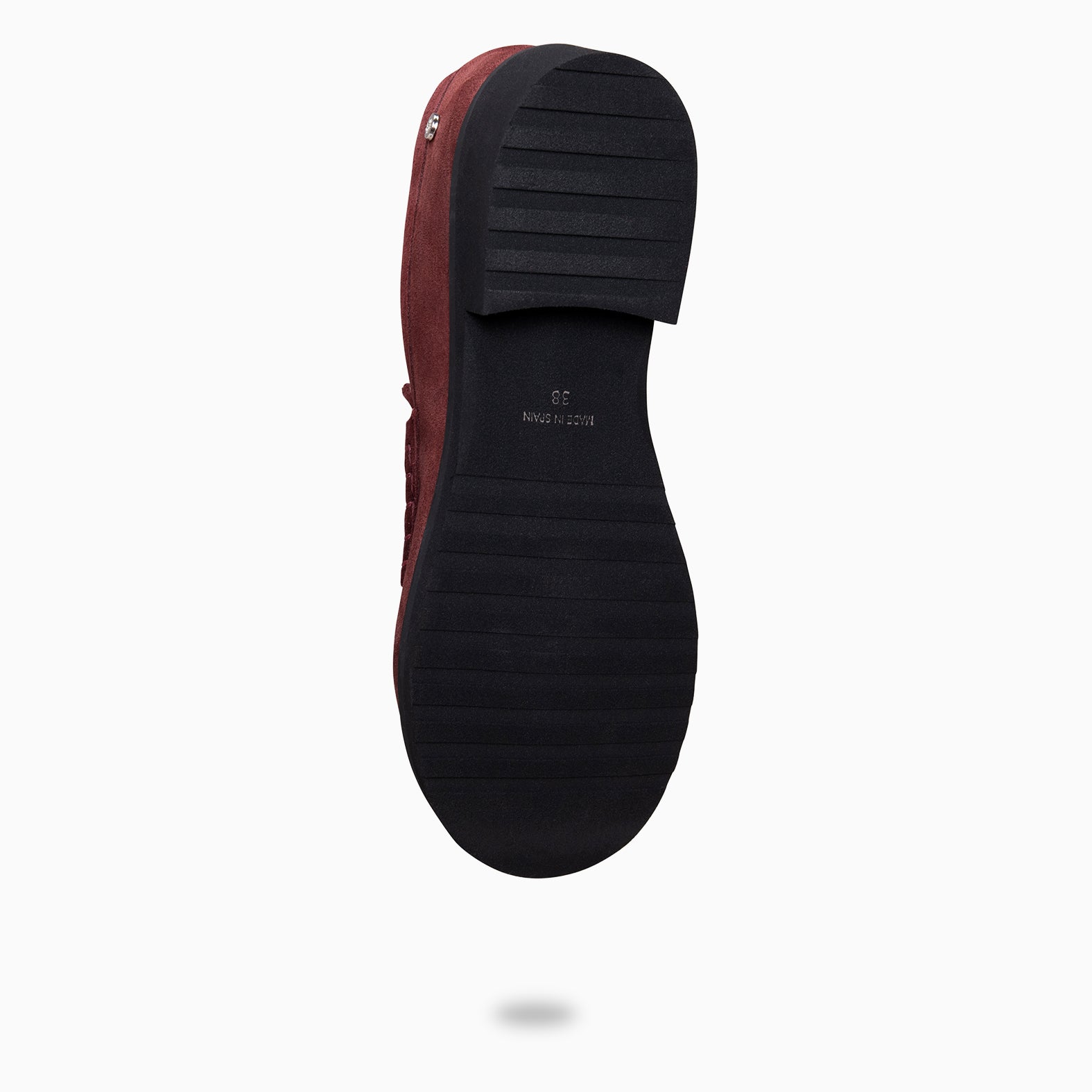 HARVARD - Mocasines planos de piel BURDEOS - miMaO ®