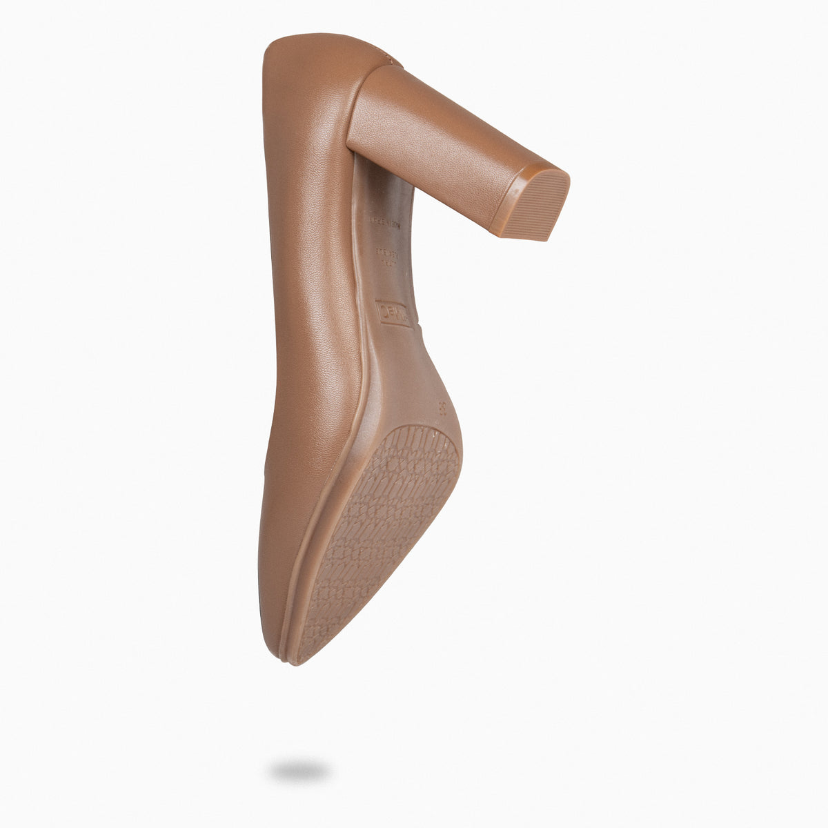 URBAN SALON – Zapatos de tacón alto de napa CAMEL - miMaO ®