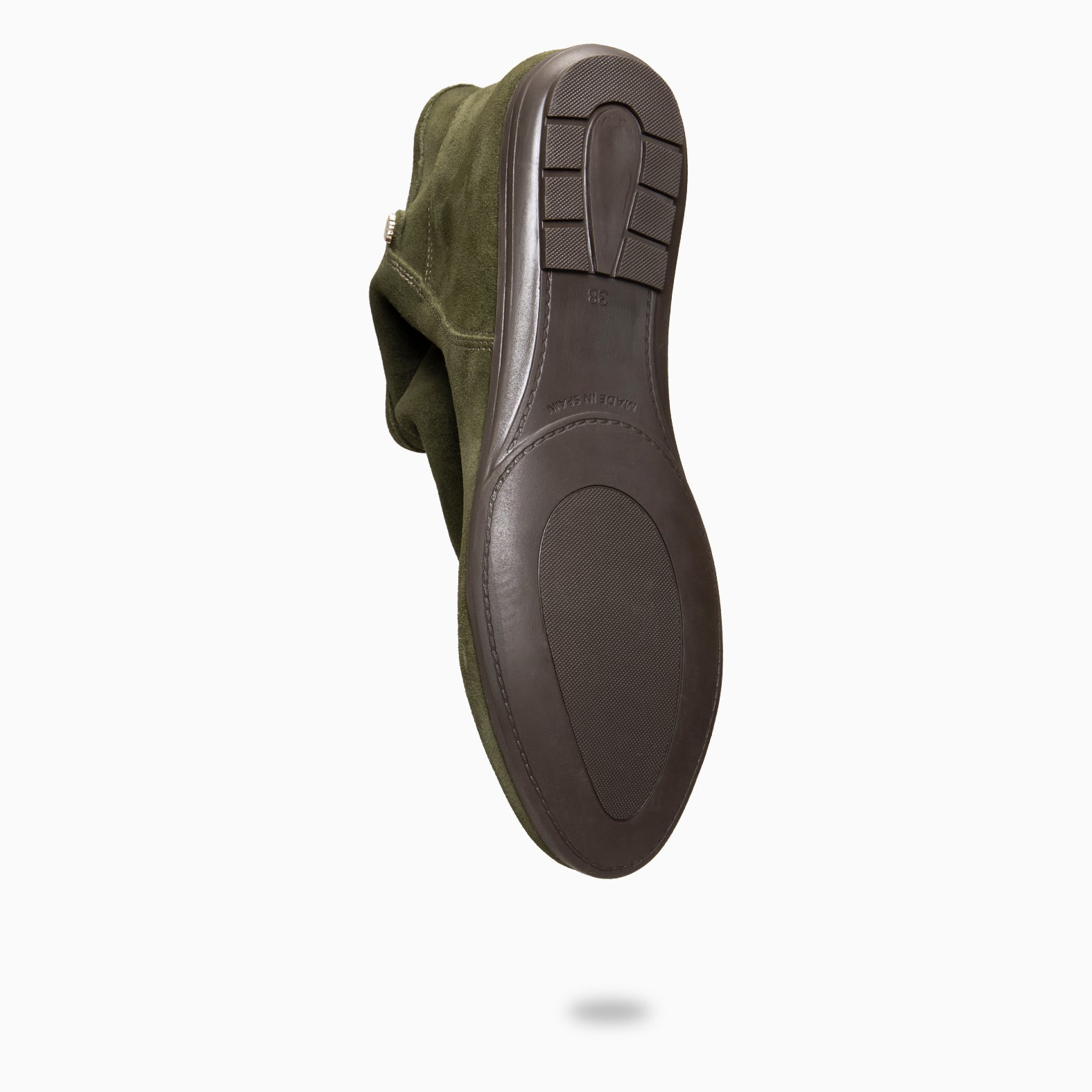 CHESS - Botines de ante con caña fruncida KAQUI - miMaO ®