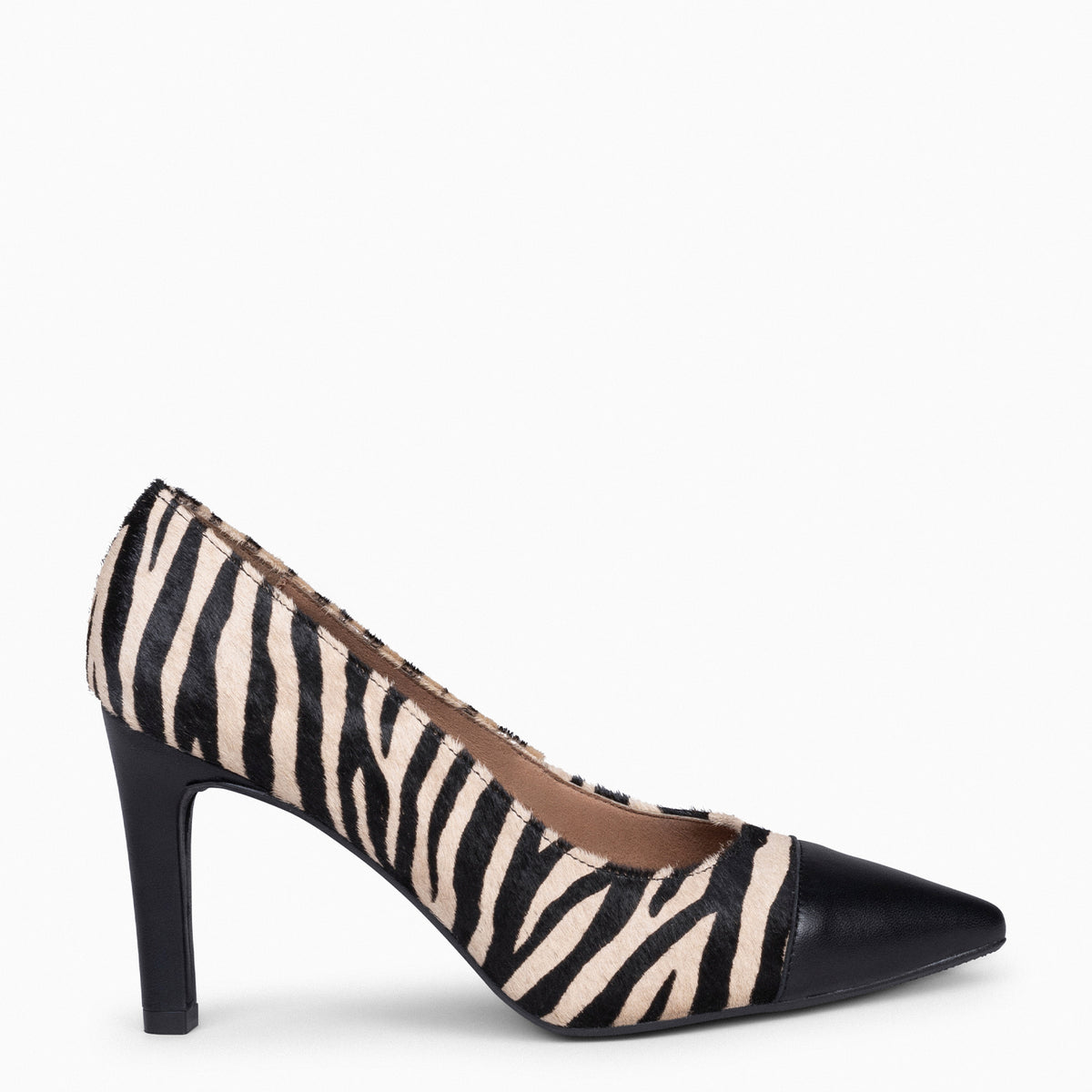 GLAM WILD – ZEBRA Comfortable and elegant heels