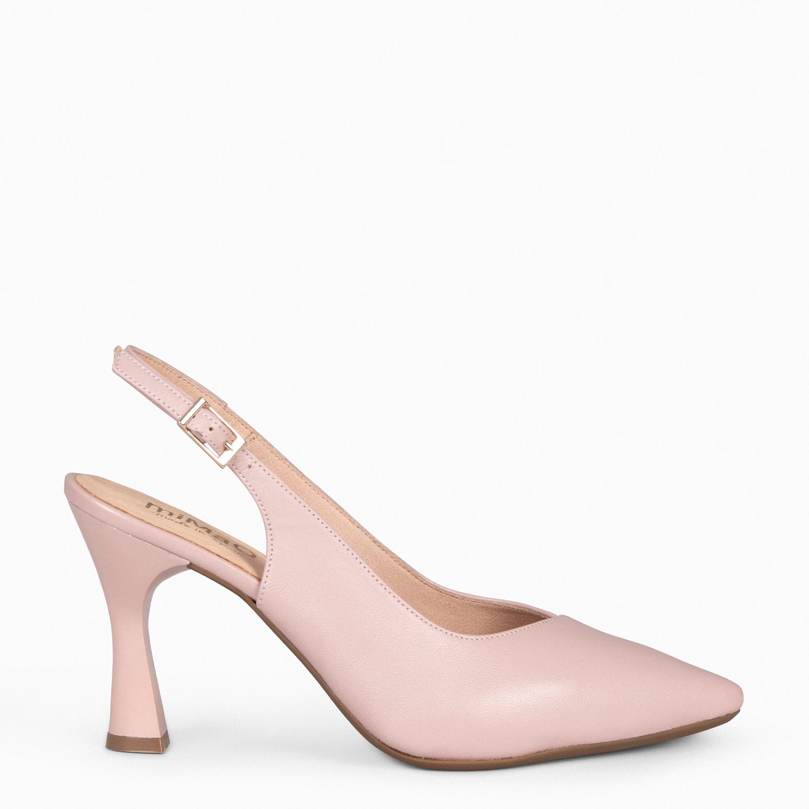 GLAM DESTALONADO – Zapatos de tacón destalonados de napa CHARDON - miMaO ®