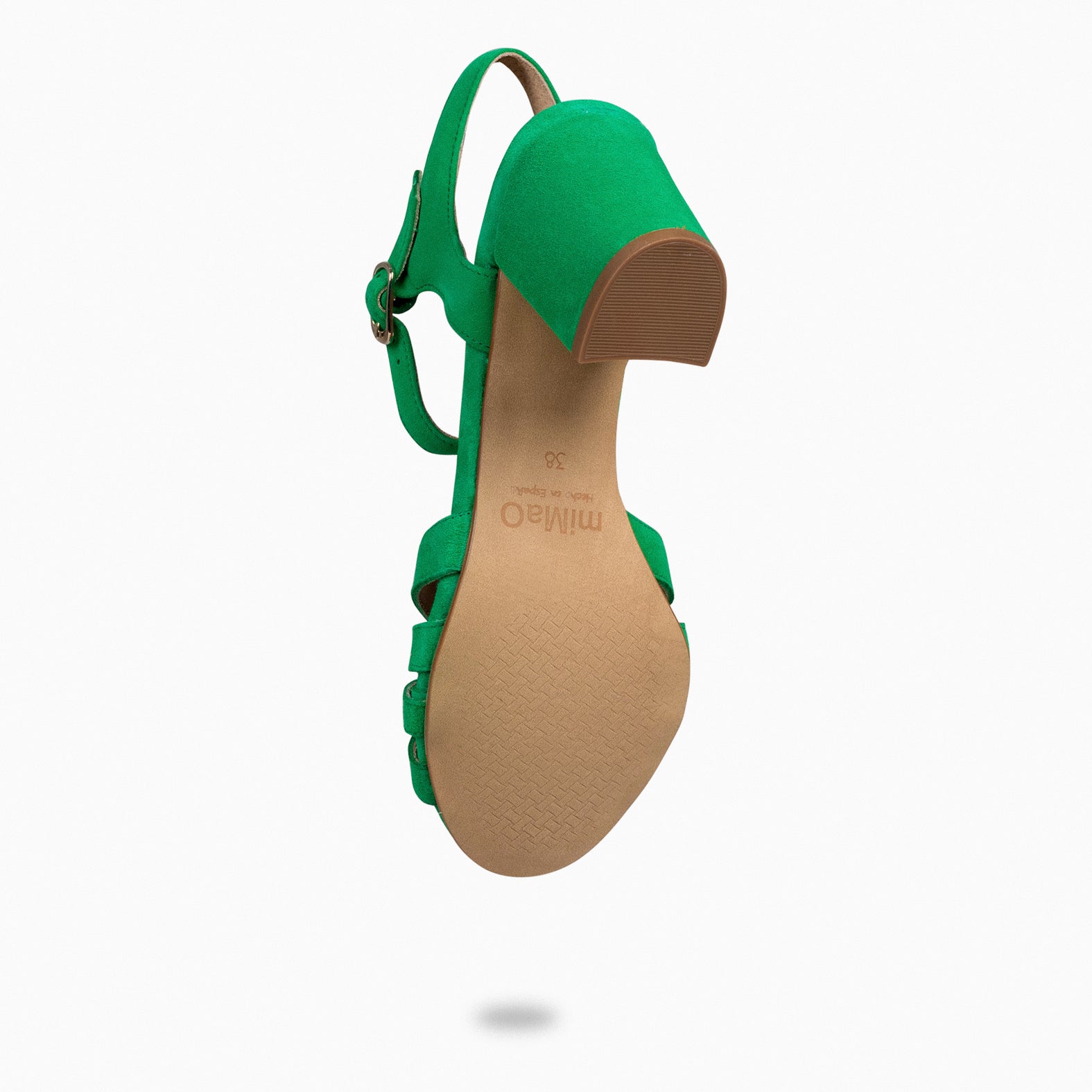 MUSA – Sandalias de Tacón ancho VERDE - miMaO ®