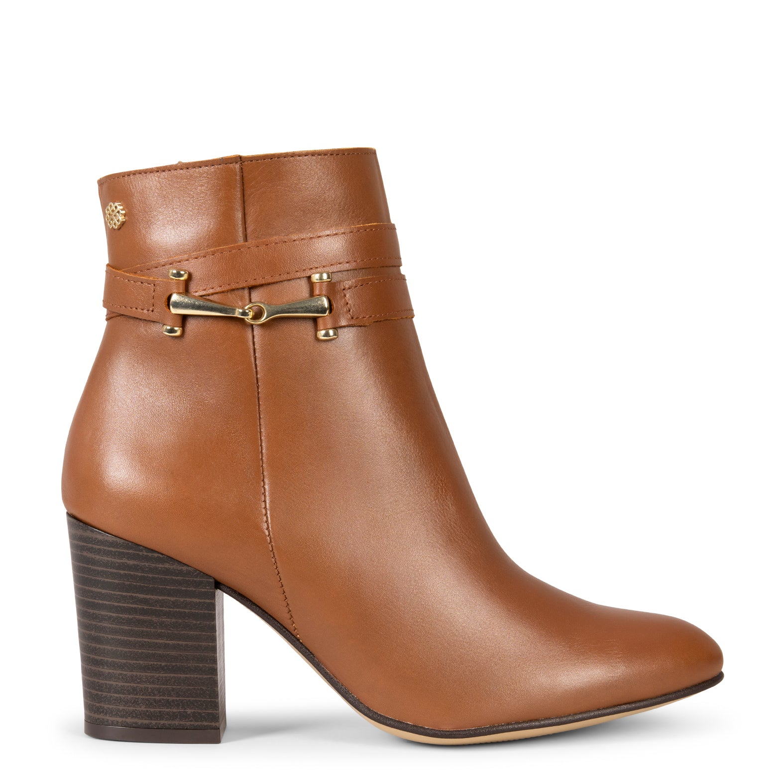 PALACE – Botin con tacón CAMEL - miMaO ®