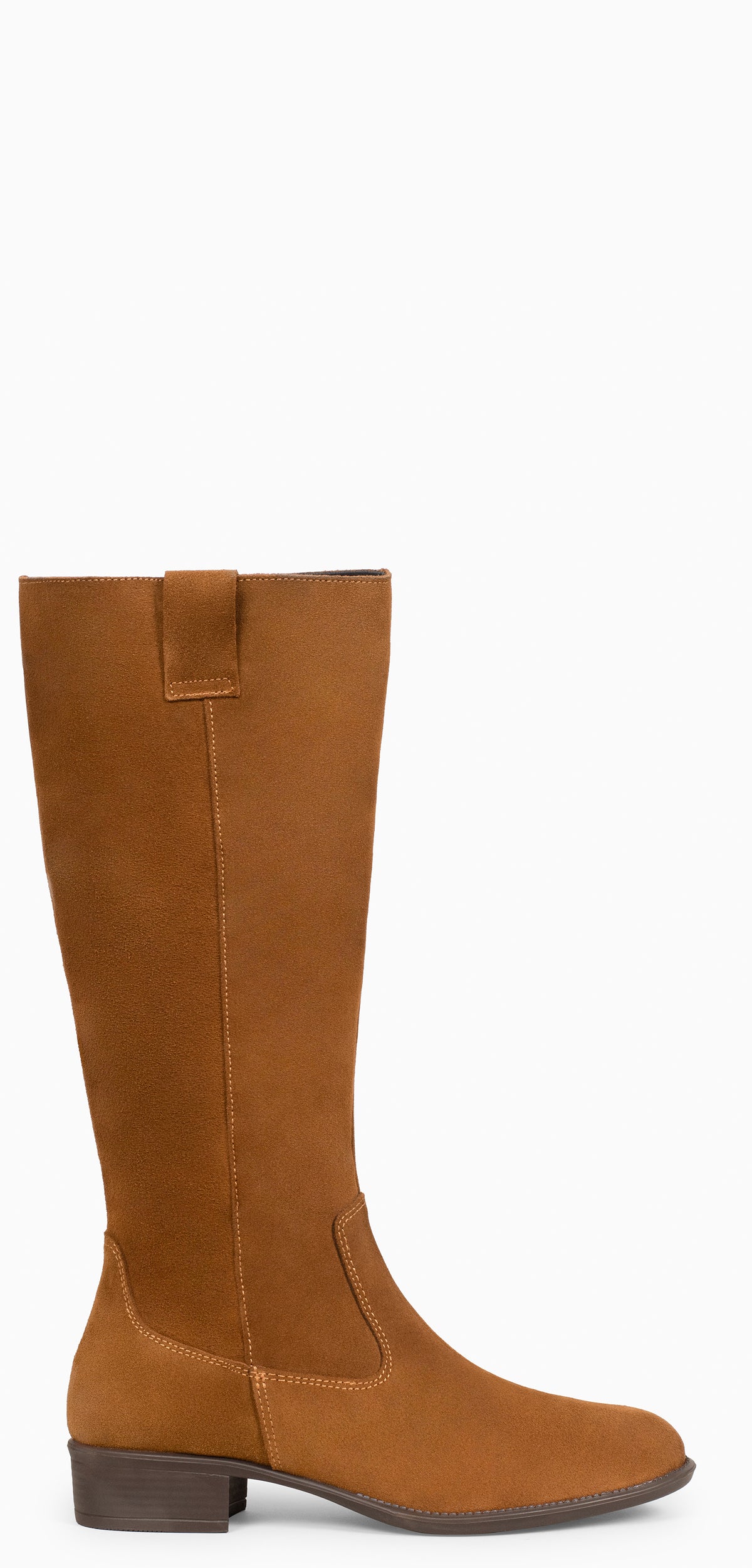 TEXAS - Botas de tacón bajo CAMEL