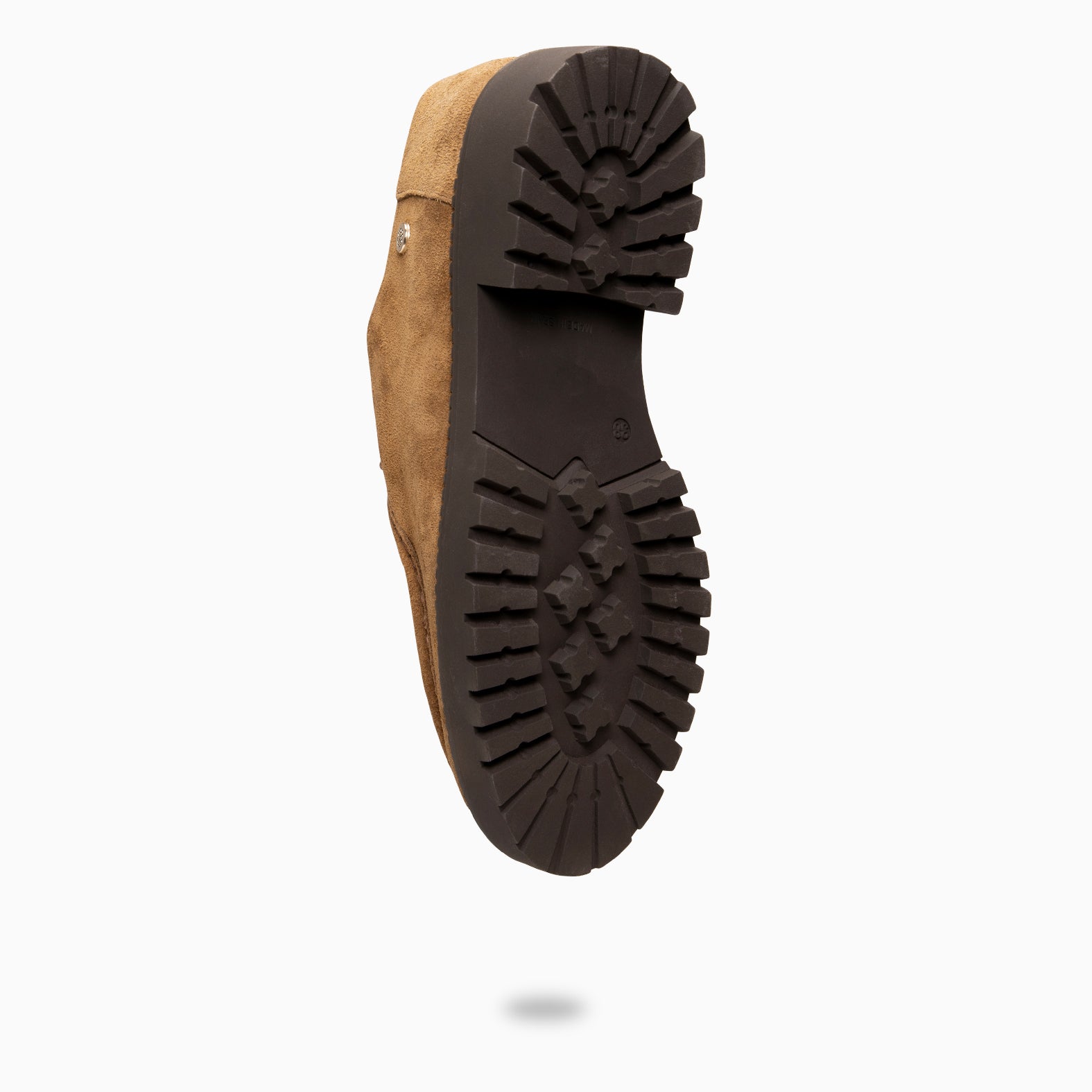 YALE – Mocasin con suela track con cordones CUERO - miMaO ®