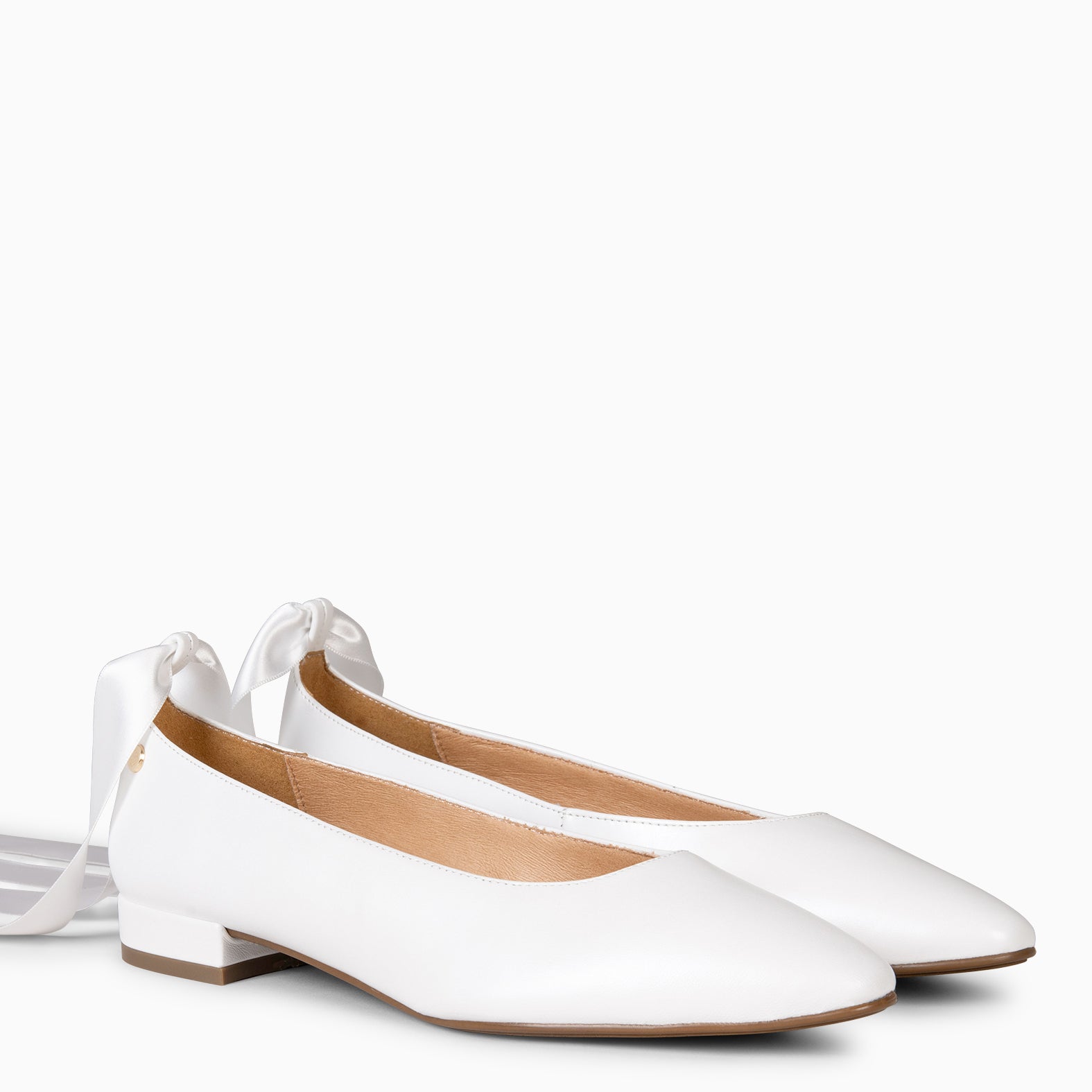 AURORA – Merceditas elegantes con lazo NACAR - miMaO ®