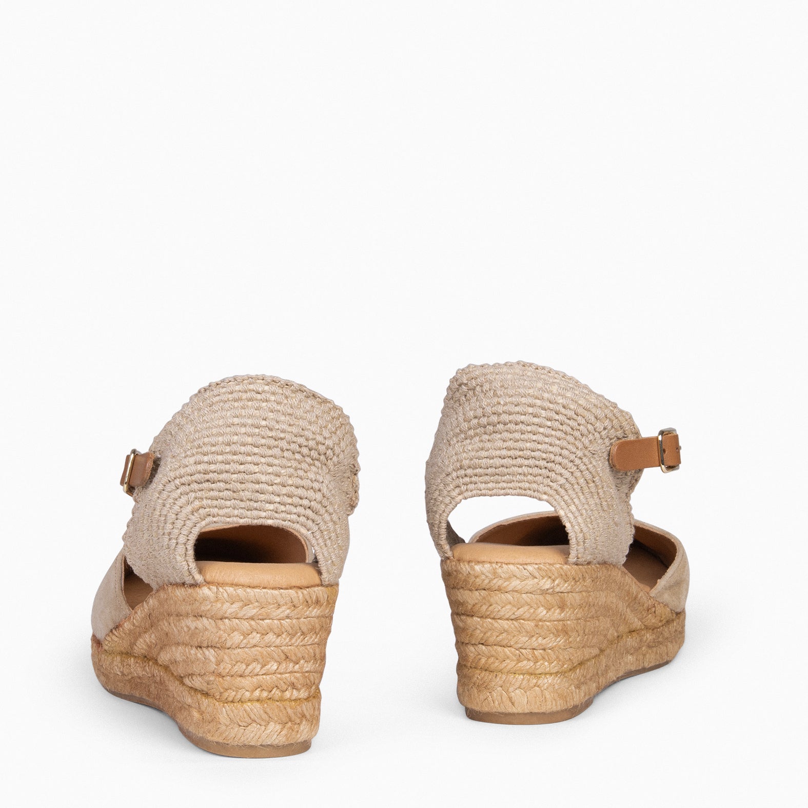 ALTEA - Cuñas de esparto bajas CAMEL - miMaO ®