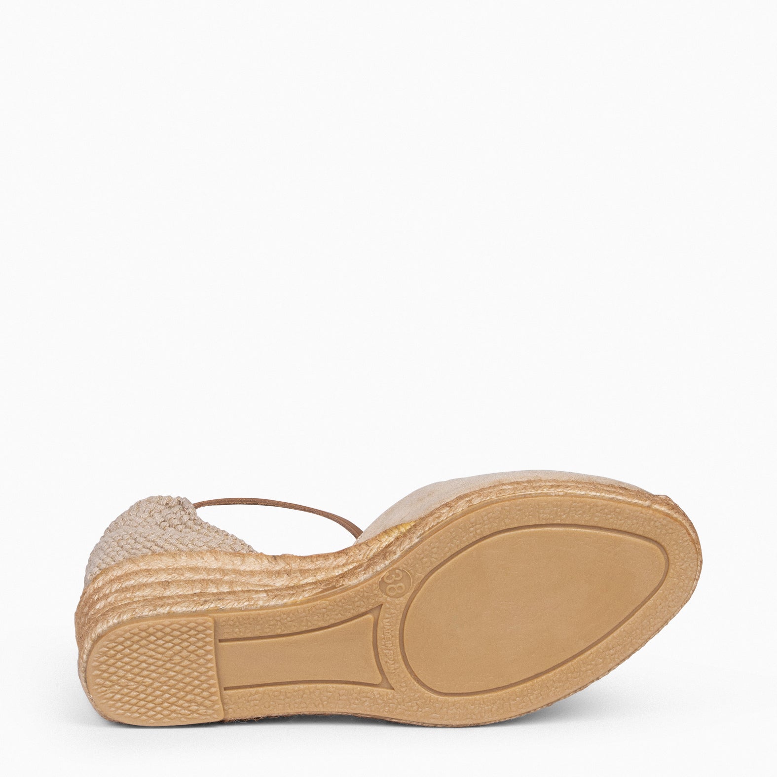 ALTEA - Cuñas de esparto bajas CAMEL - miMaO ®