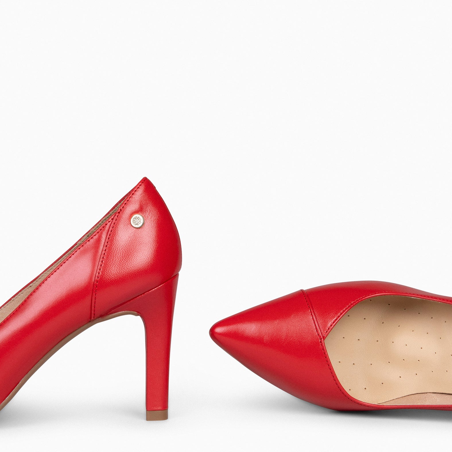 GLAM - Zapatos elegantes de tacón alto ROJO - miMaO ®