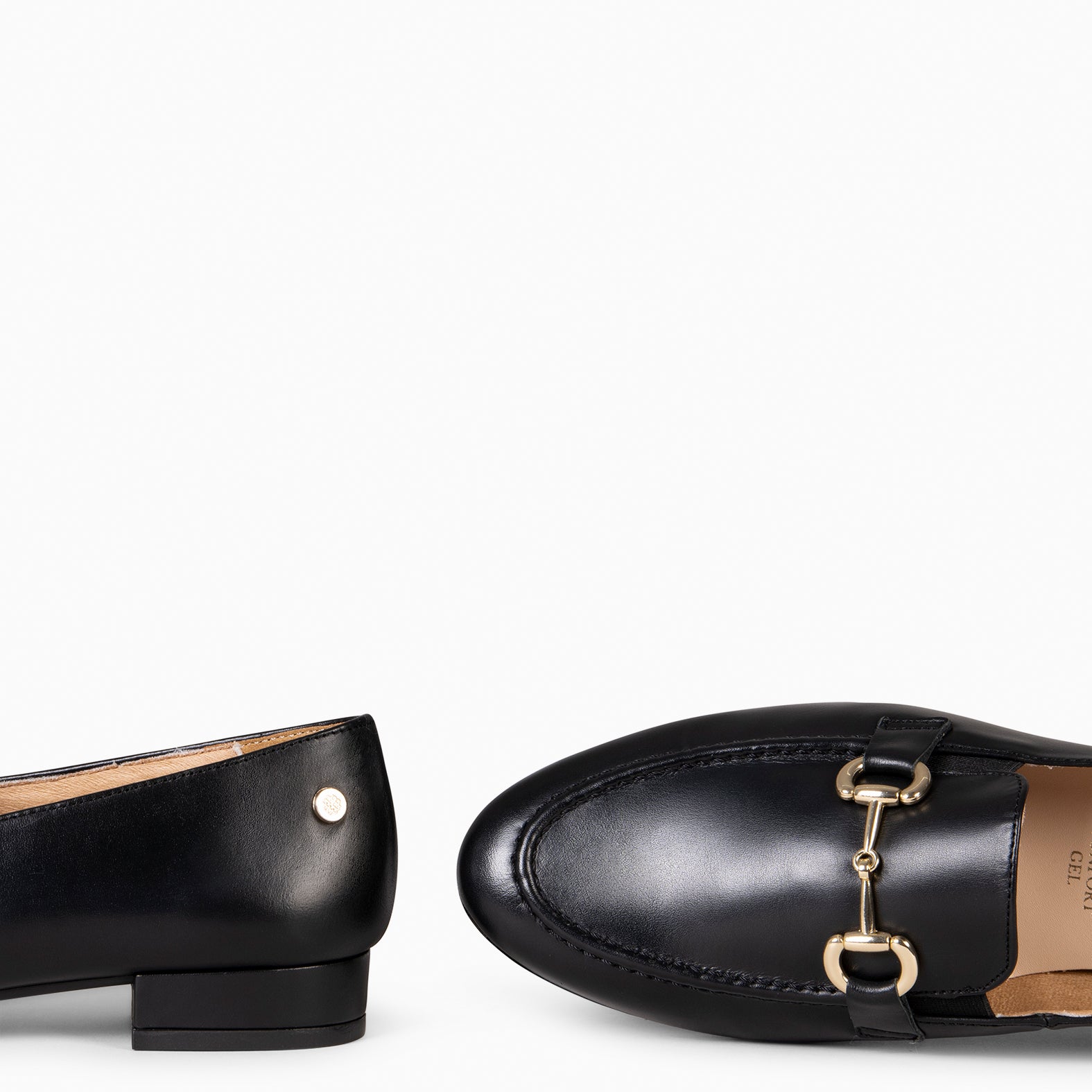 SERENA - MOCASÍN PIEL DE NAPA NEGRO