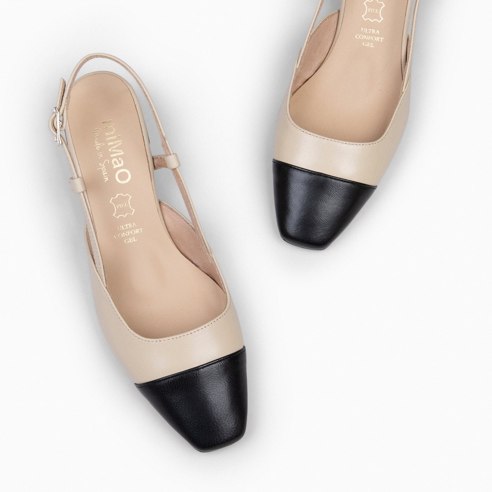 AUDREY - Zapatos destalonados con puntera BOULDER - miMaO ®