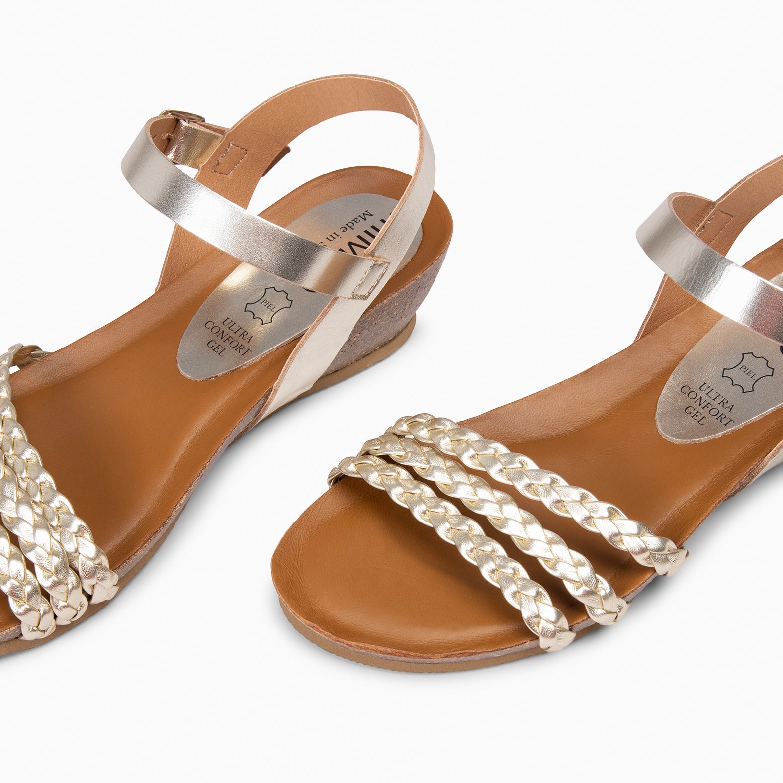 CORFU - SANDALIAS BIO PLATINO
