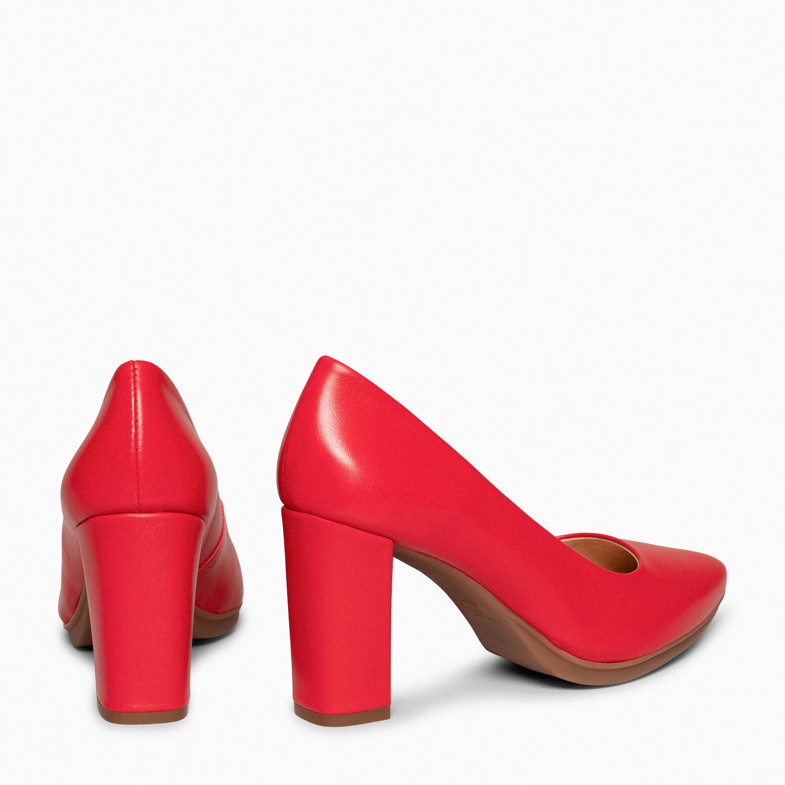 URBAN SALÓN - Zapatos de tacón alto de napa ROJO - miMaO ®