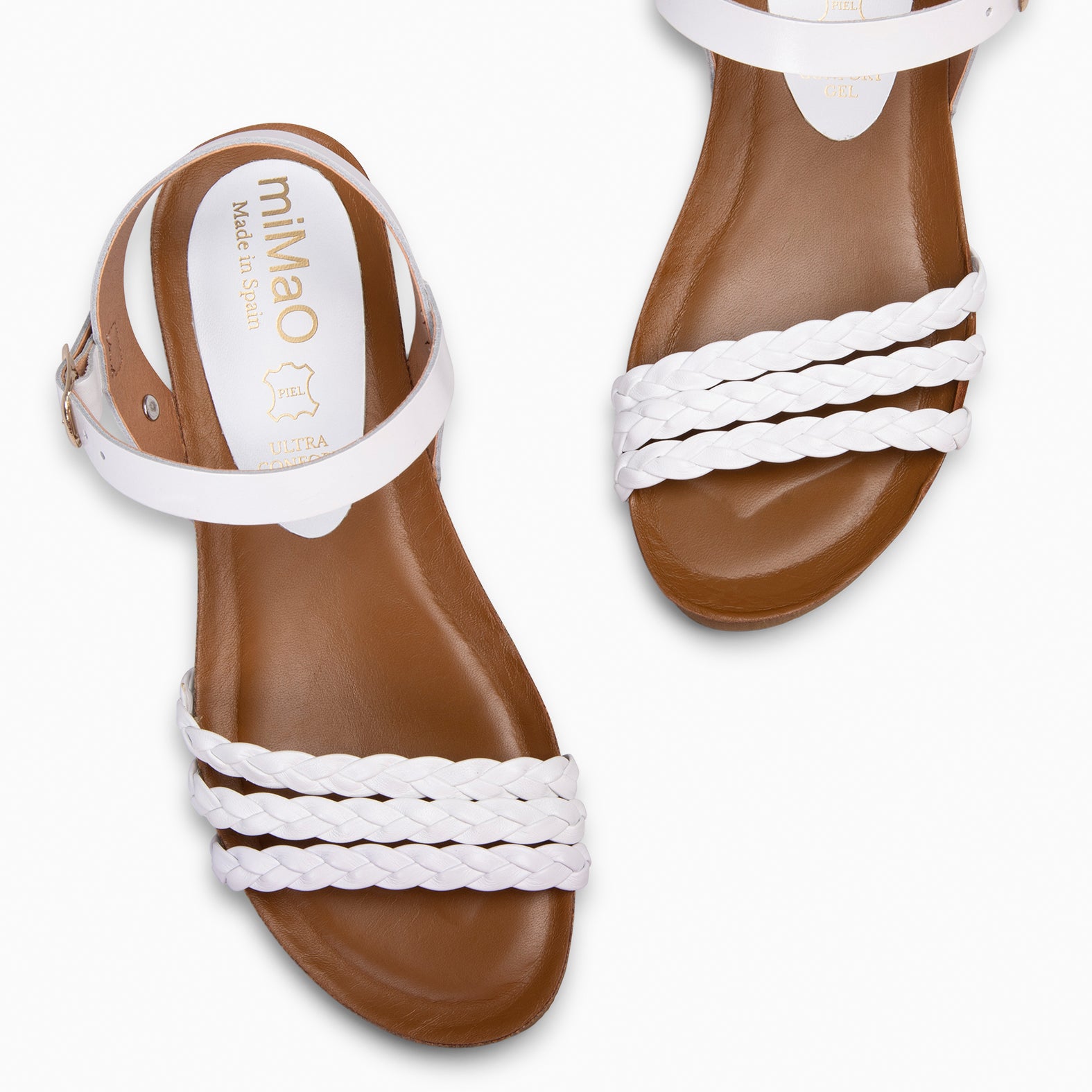CORFU - SANDALIAS BIO BLANCO