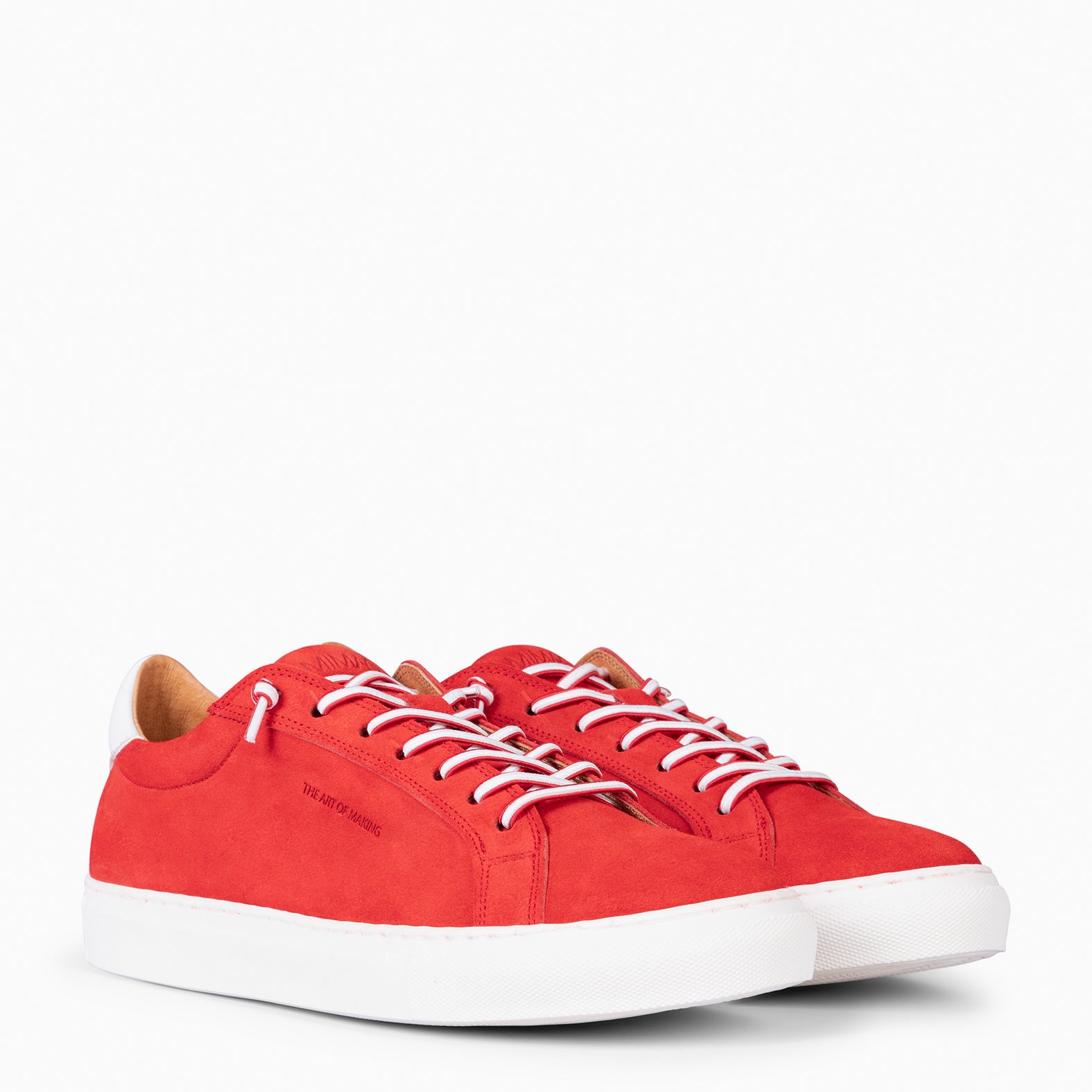 GAEL - ZAPATILLAS CASUALES DE HOMBRE ROJO - miMaO ®