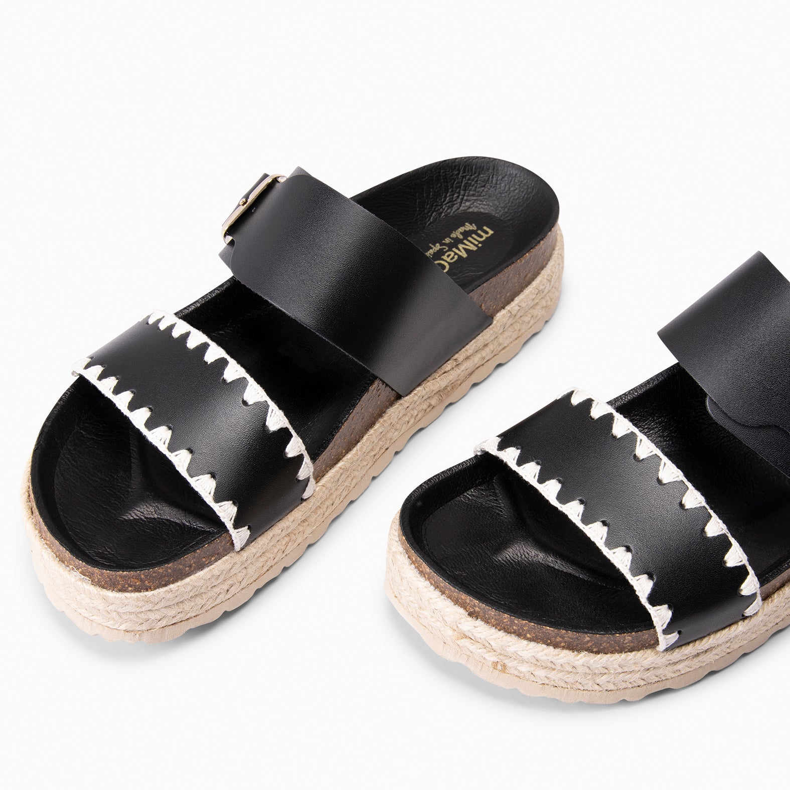 INCA - SANDALIAS BIO NEGRO