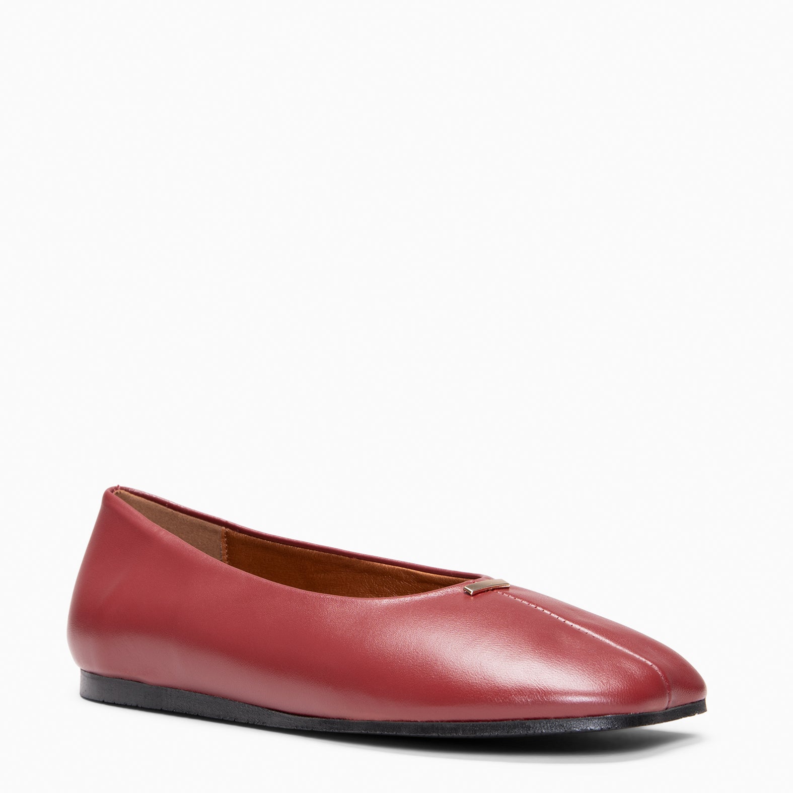 CALA - Bailarinas Baresoft de piel ROJO