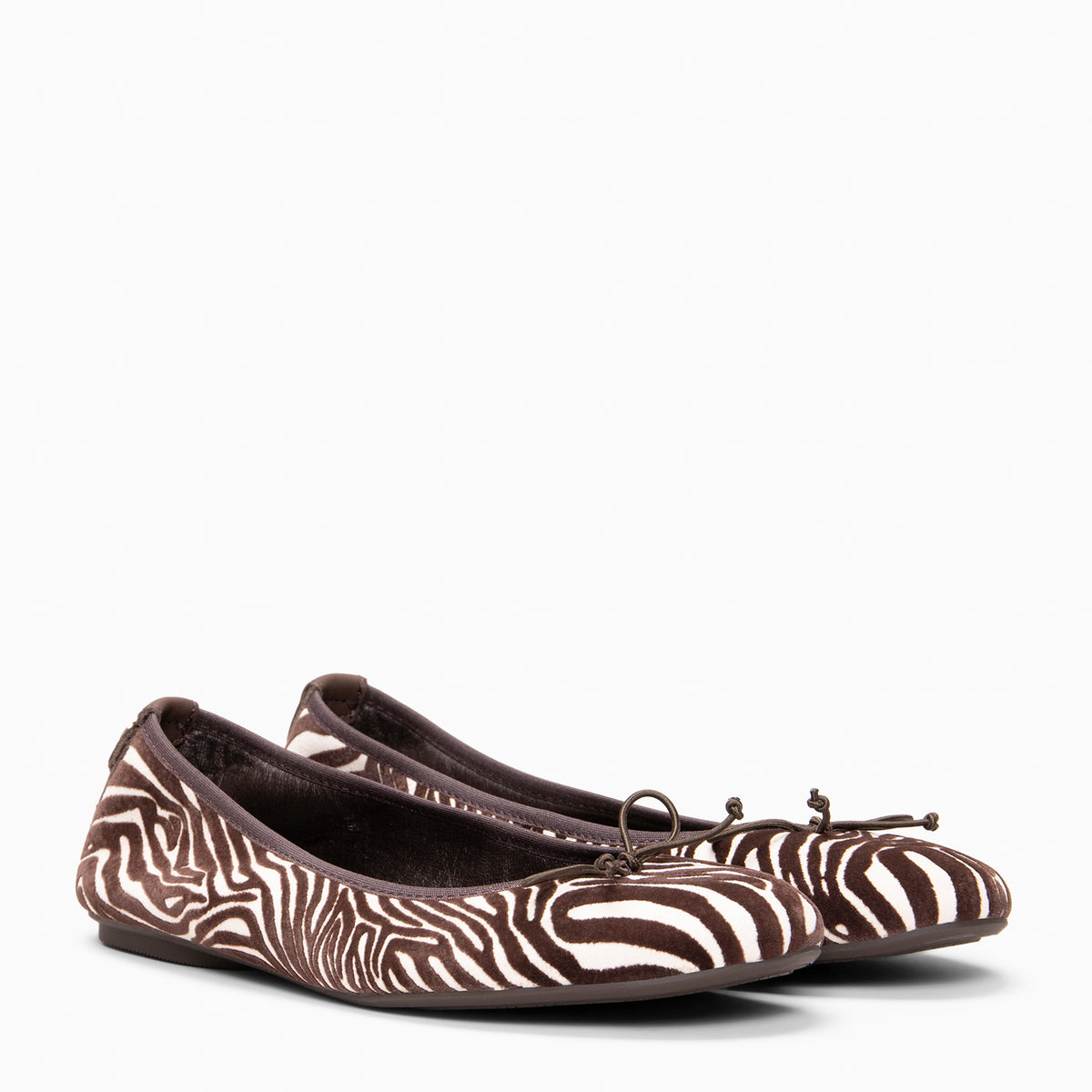 CAMPANILLA - Bailarina Baresoft BEIGE CEBRA