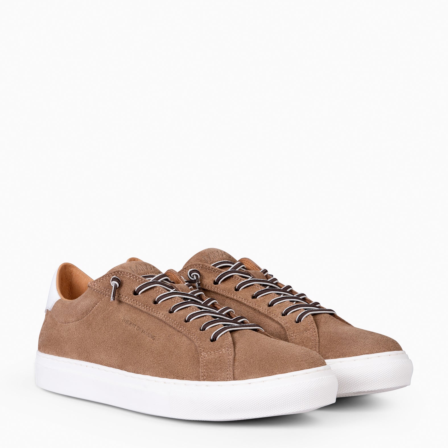GAEL - ZAPATILLAS CASUALES DE HOMBRE CAMEL - miMaO ®