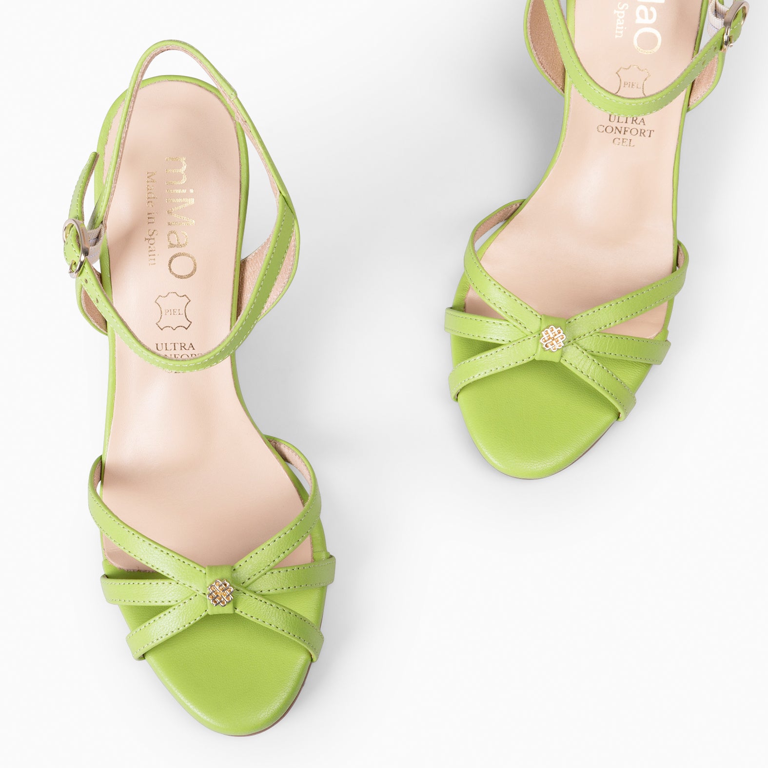 SONIA - PISTACHIO GREEN ELEGANT HIGH HEELED SHOE