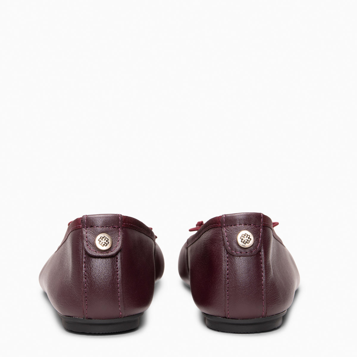 CAMPANILLA - Bailarinas baresoft con lazo BURDEOS