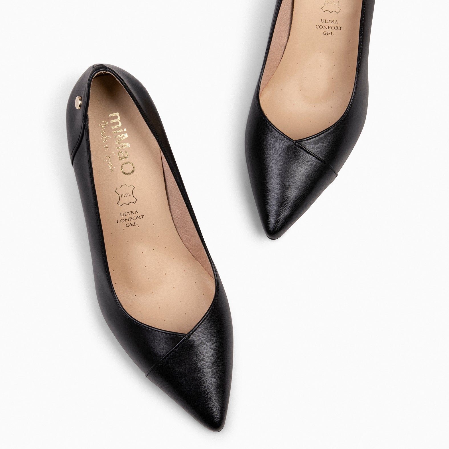 GLAM - Zapatos elegantes de tacón alto NEGRO - miMaO ®