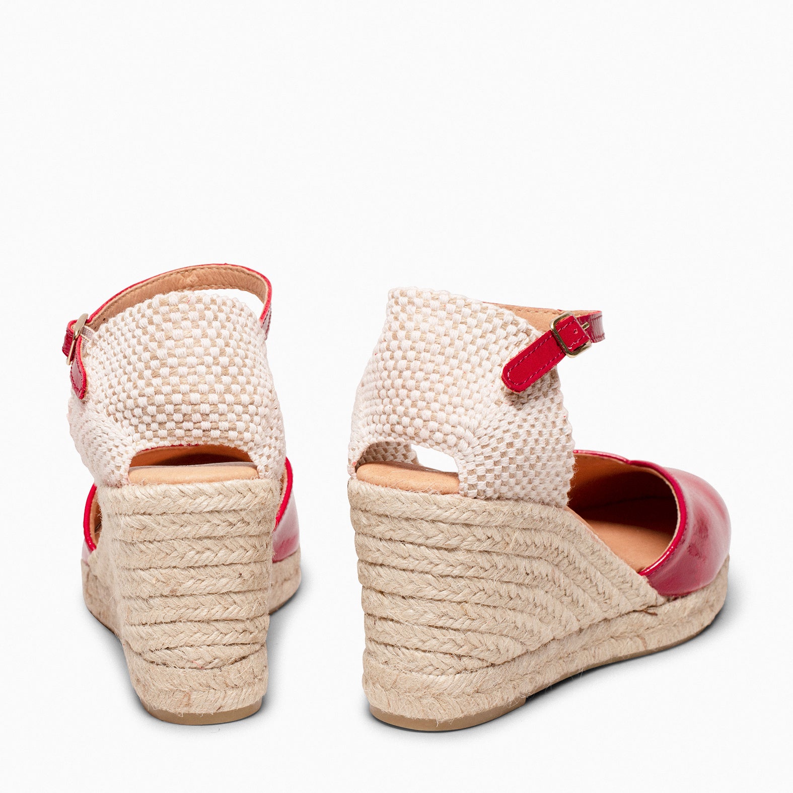 NERJA CHAROL – Cuñas de Esparto altas ROJO - miMaO ®
