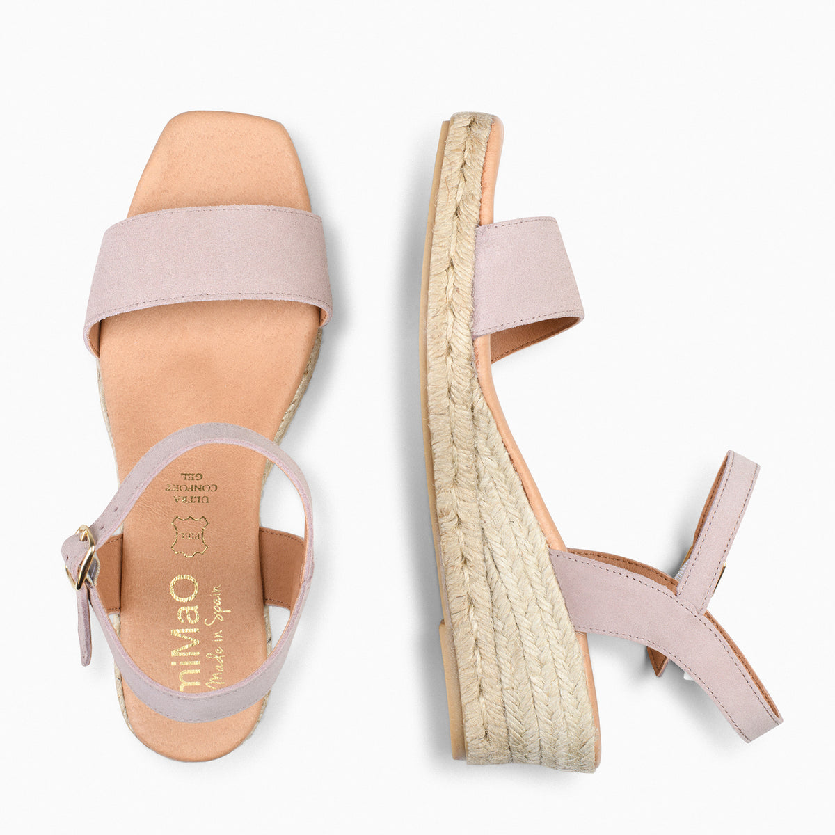 JEREZ - Sandalias de Esparto NUDE