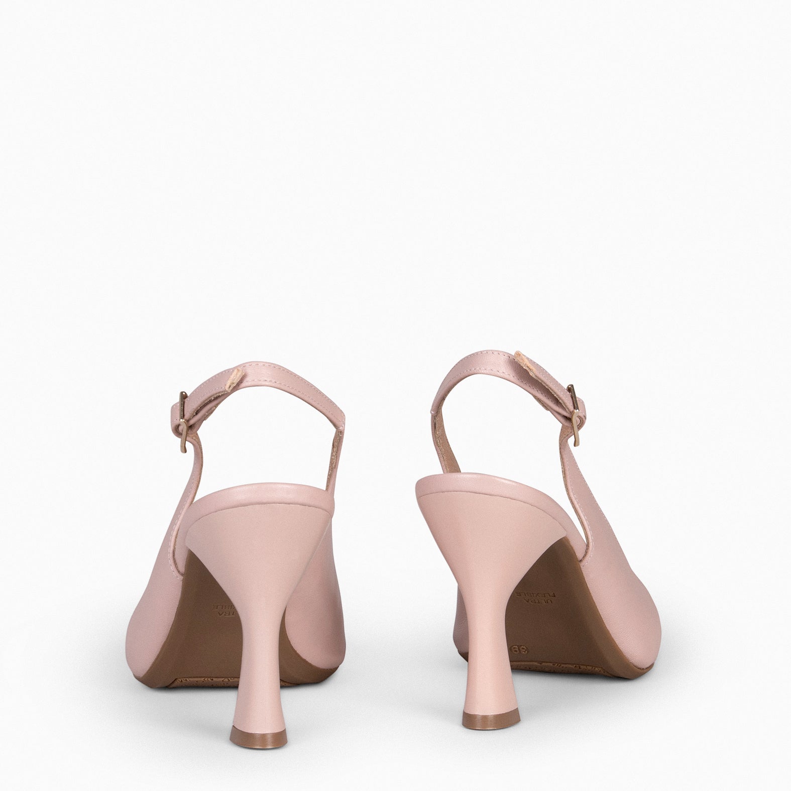 GLAM DESTALONADO – Zapatos de tacón destalonados de napa CHARDON - miMaO ®