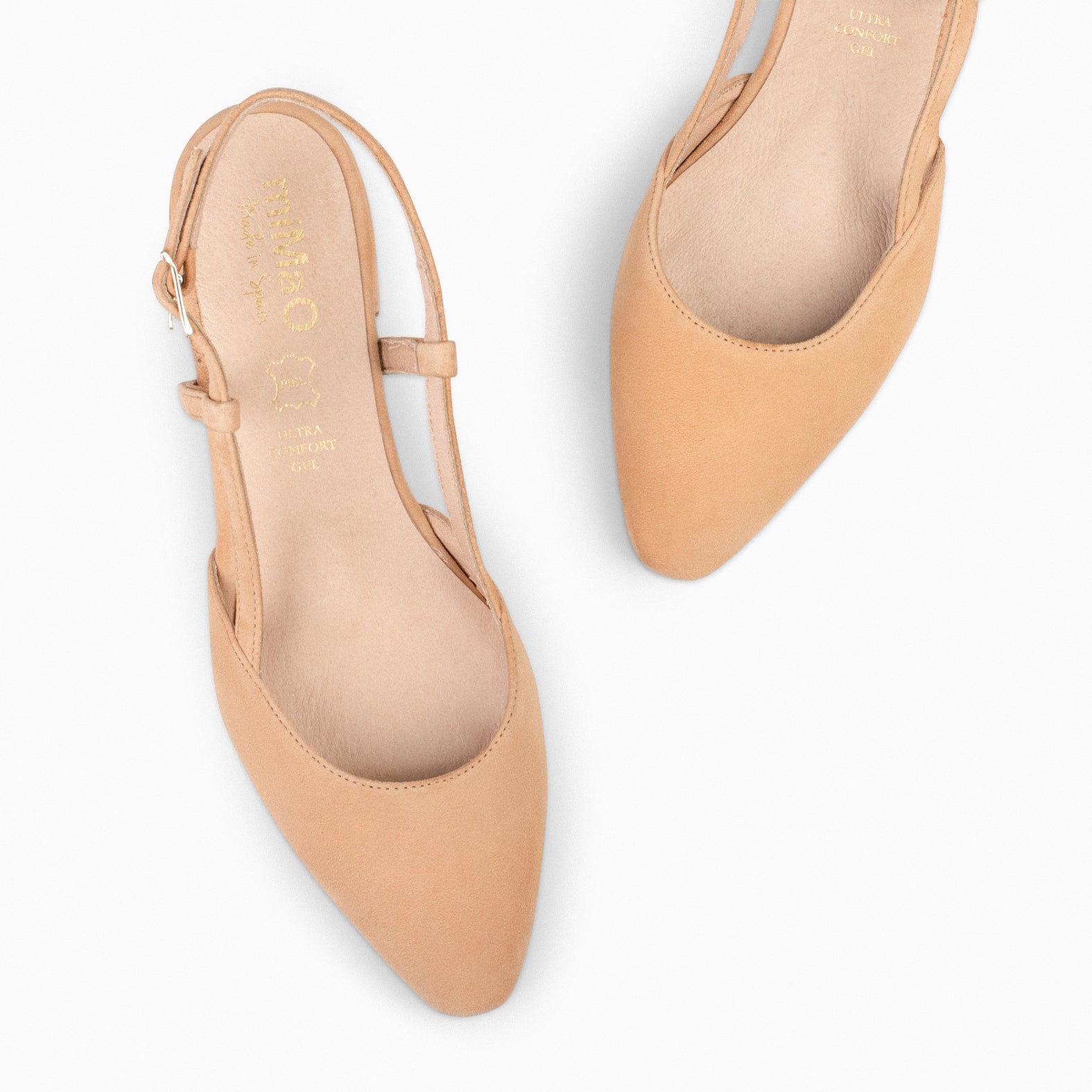 BRUNCH – Zapatos Planos Destalonados TIERRA - miMaO ®