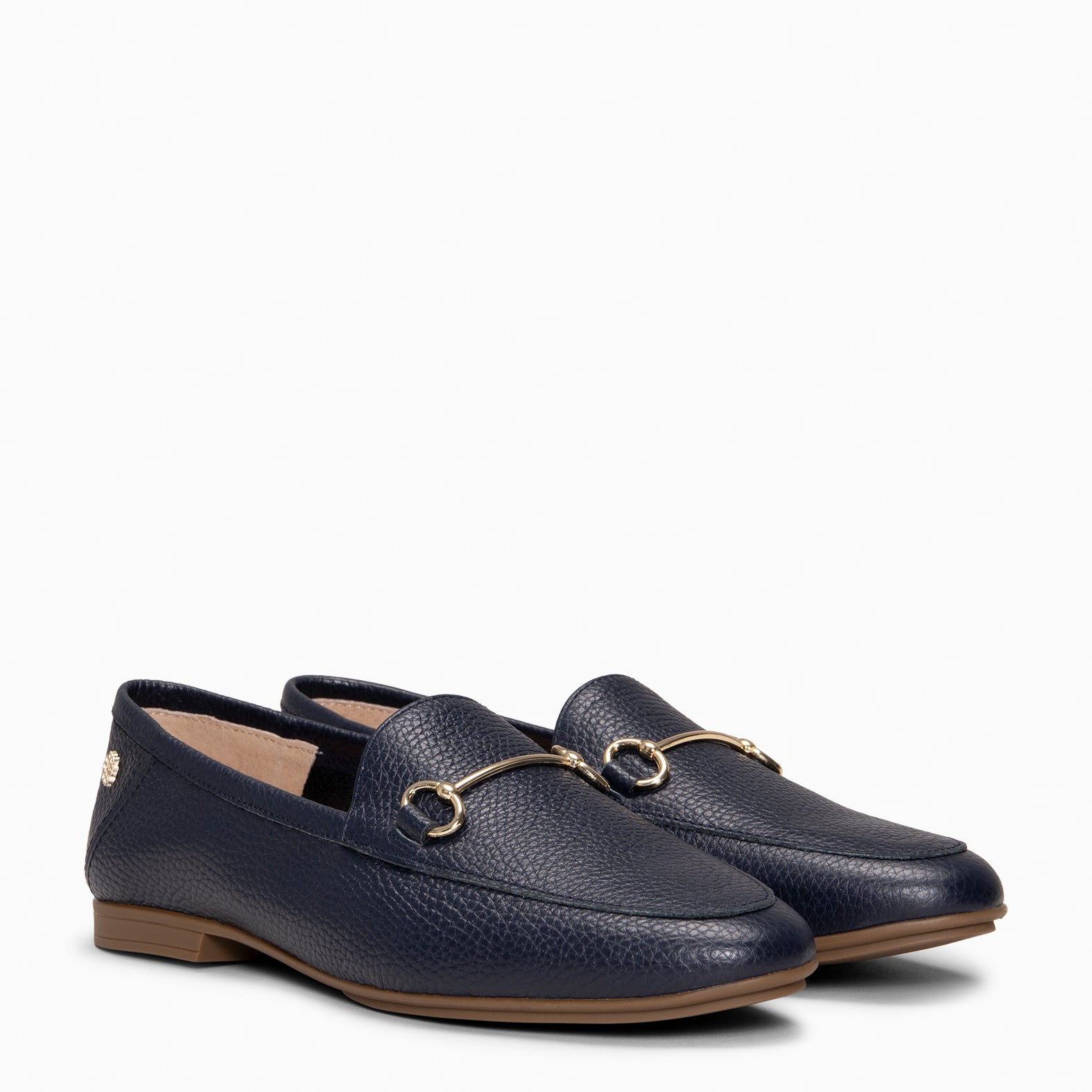 STYLE – Mocasines planos con adorno metalizado MARINO - miMaO ®